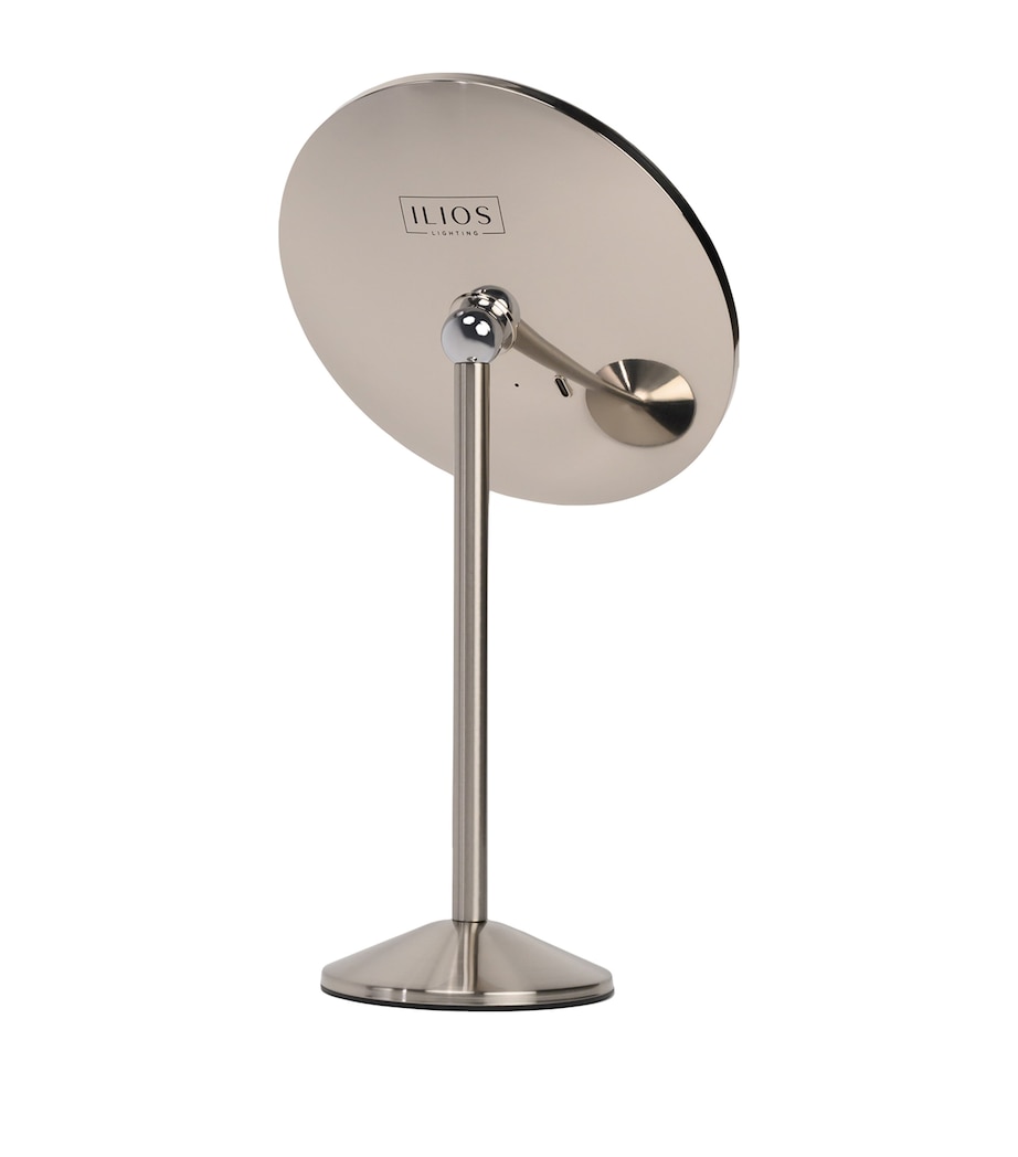 Tabletop 5X Rechargeable LED Mirror SILVER Image 6