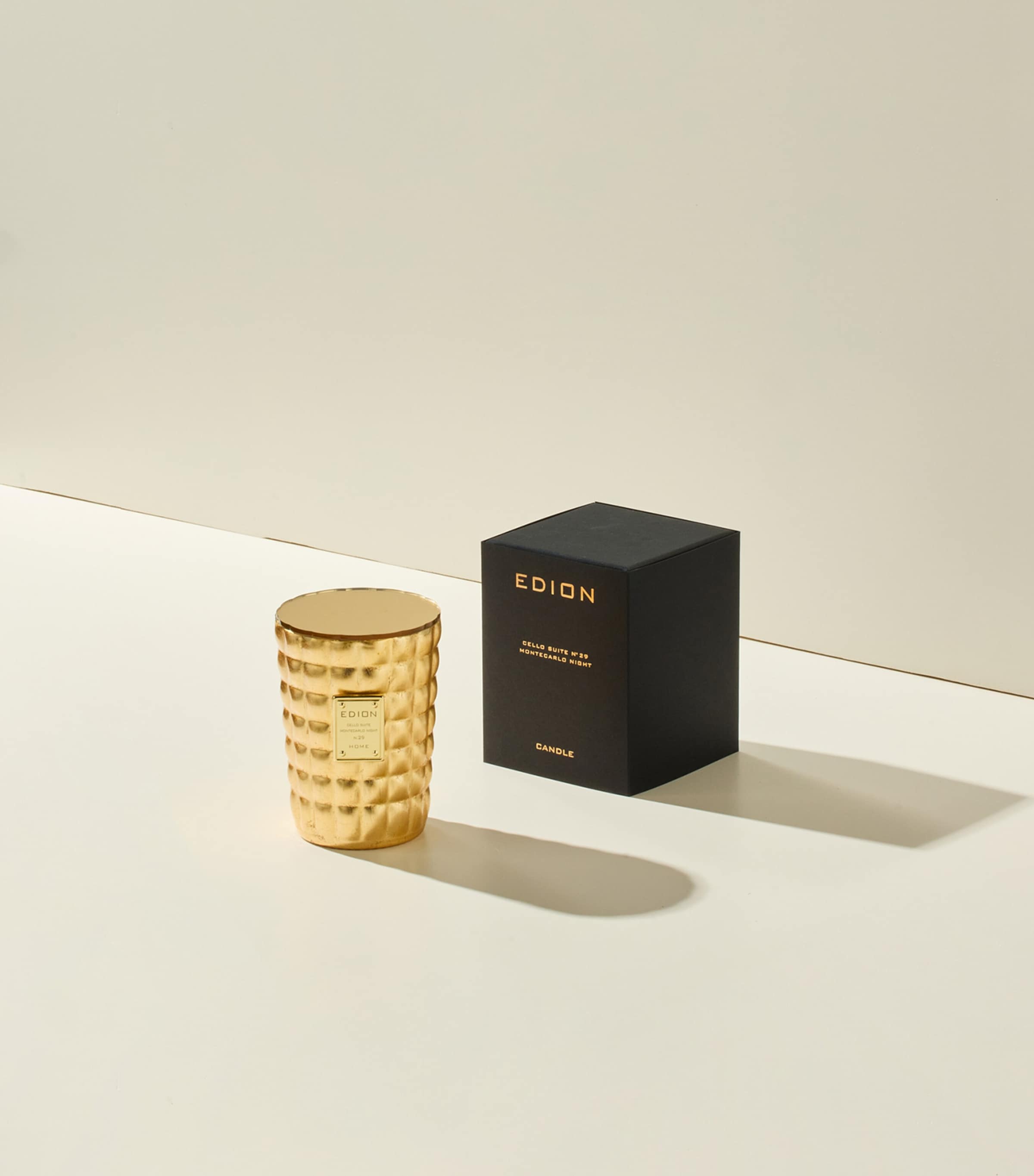 EDION Montecarlo Night Candle (300g) Gold Image 2