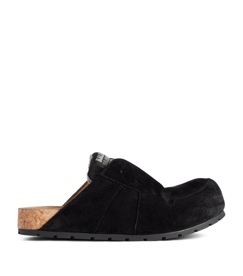 Balenciaga Suede Dumbo Mules Image 1