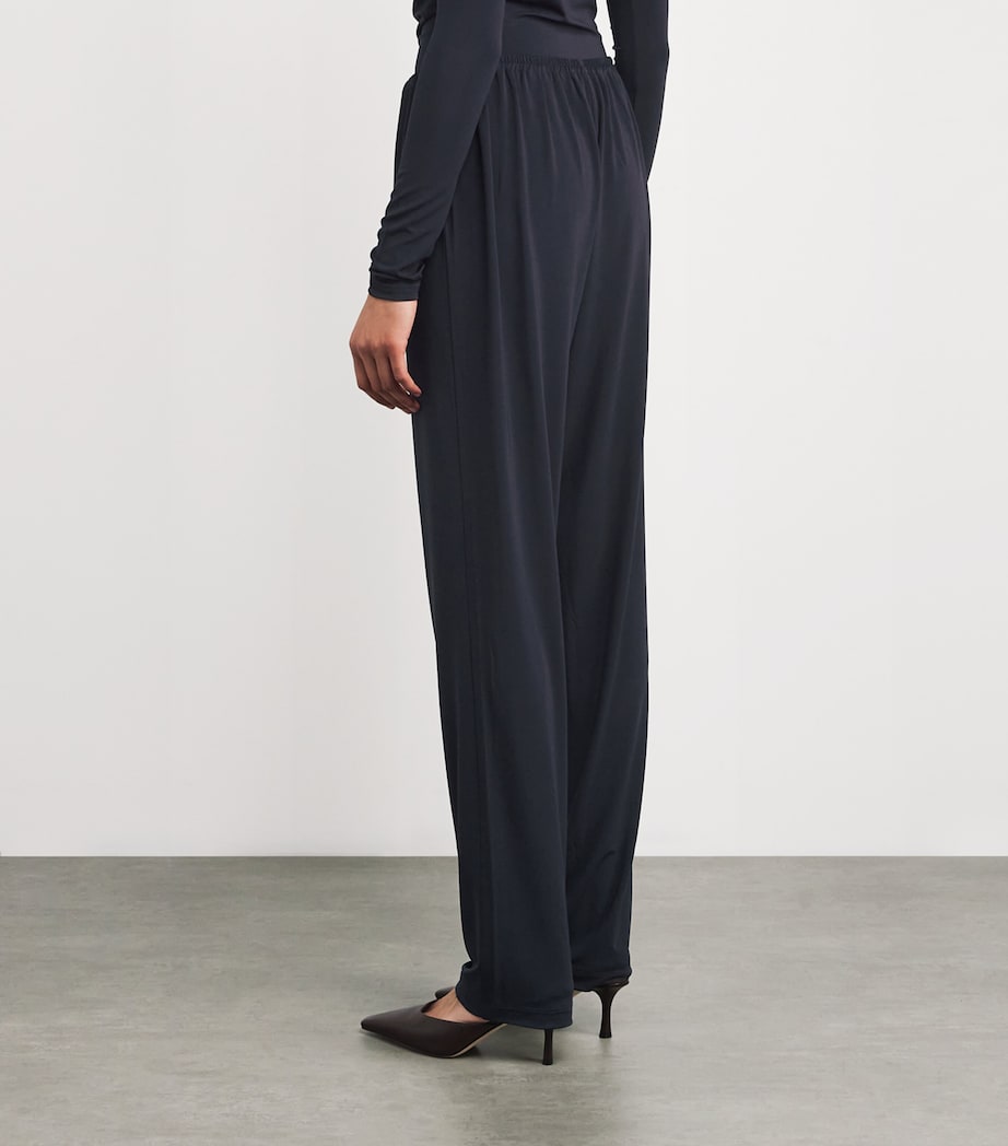 Jersey Mai Trousers NAVY Image 4