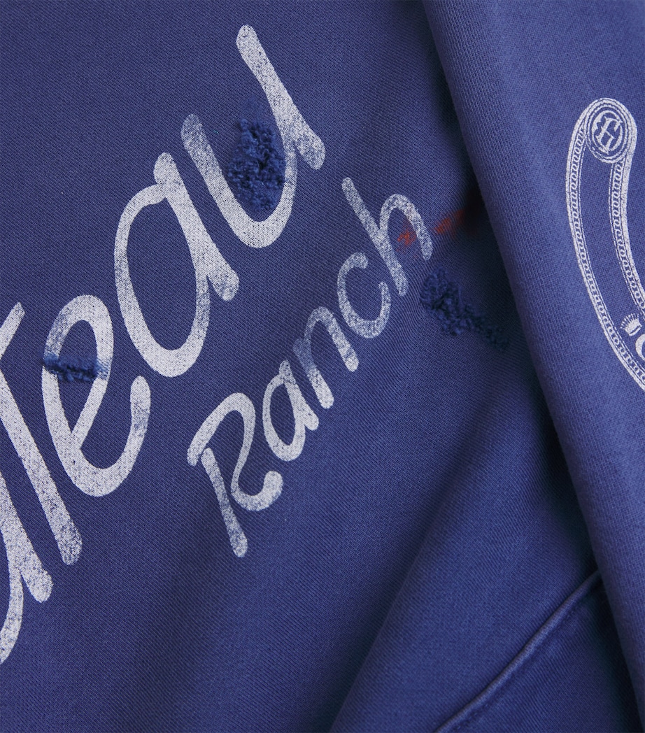 Cotton Chateau Ranch Hoodie NAVY Image 5