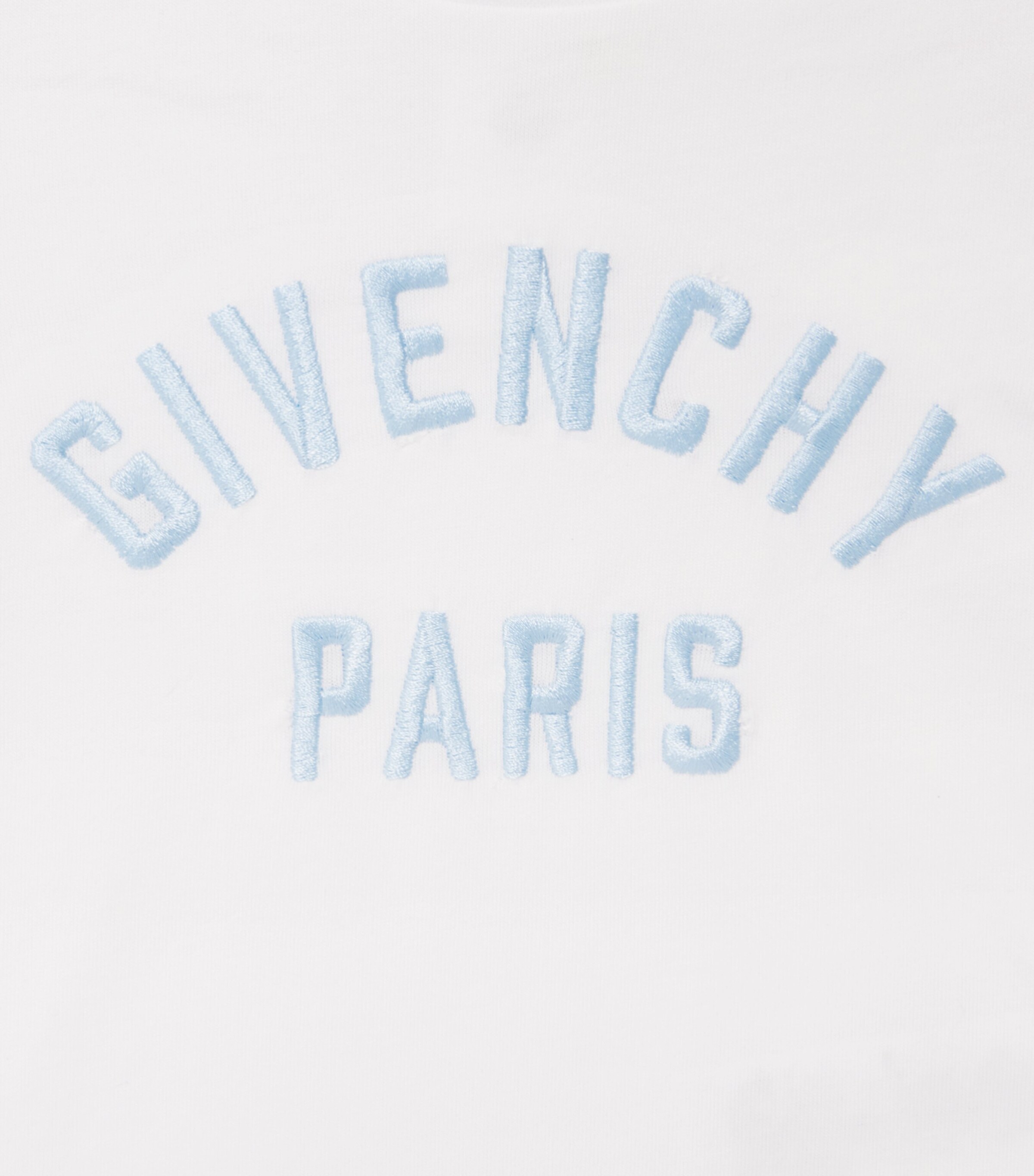 Givenchy Kids Cotton Embroidered Logo T-Shirt (9 Months) Image 3