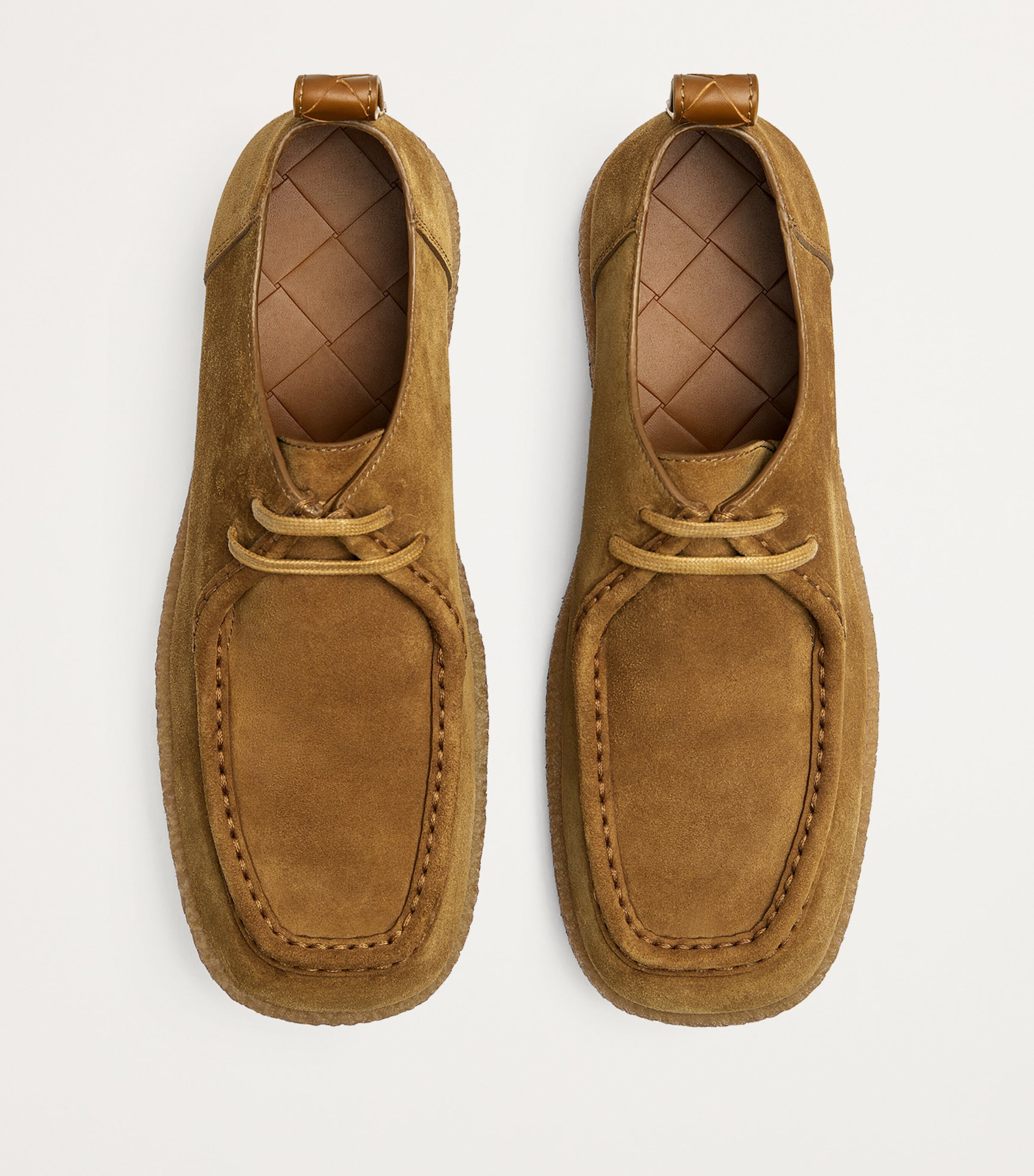 Suede Lace-Up Torino Loafers 2615 Image 3