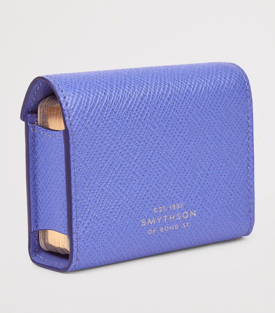 Smythson Calfskin Panama Playing Cards and Case Set Ultra Violet Image 3
