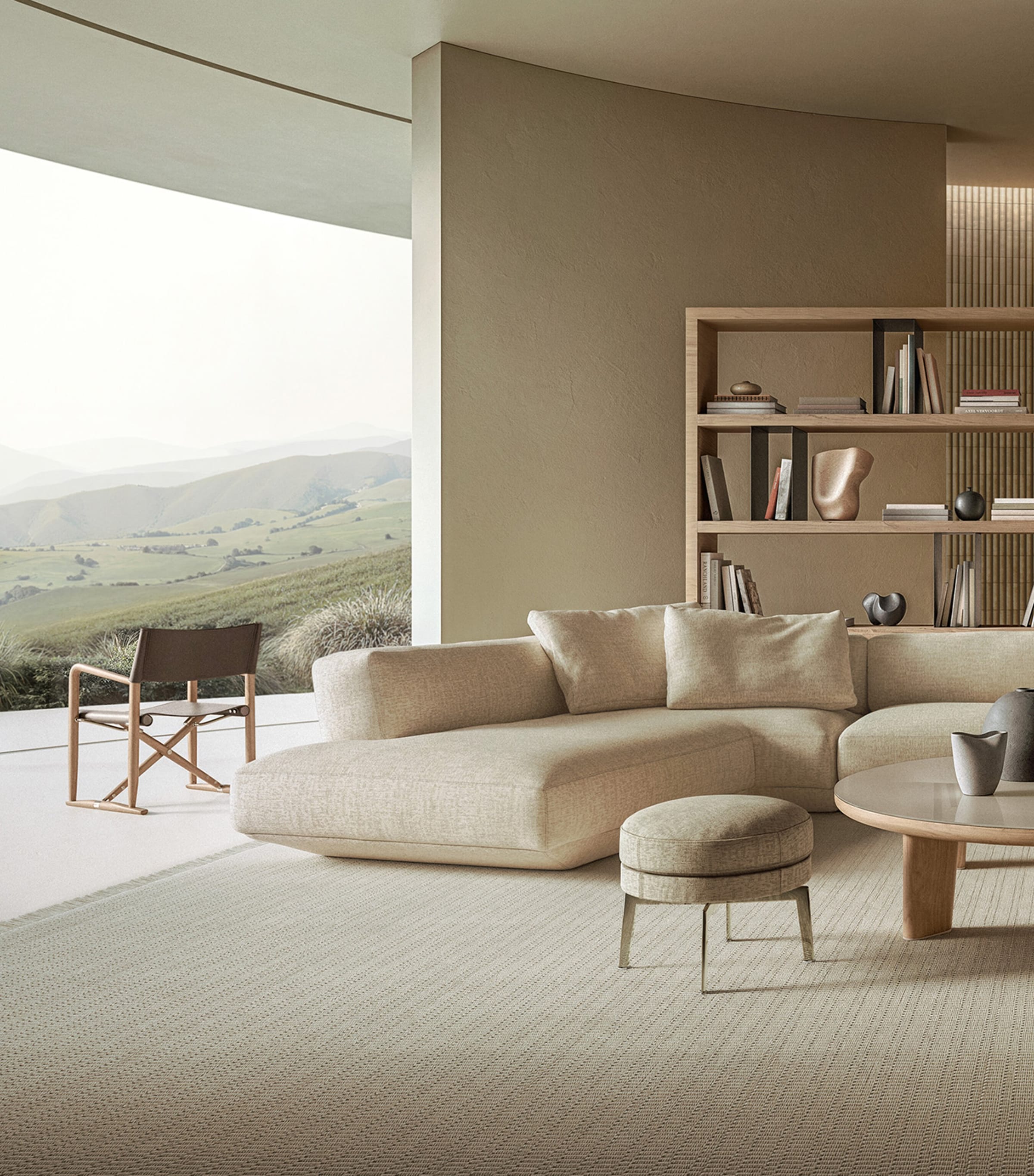 Luchino Armchair BROWN Image 3