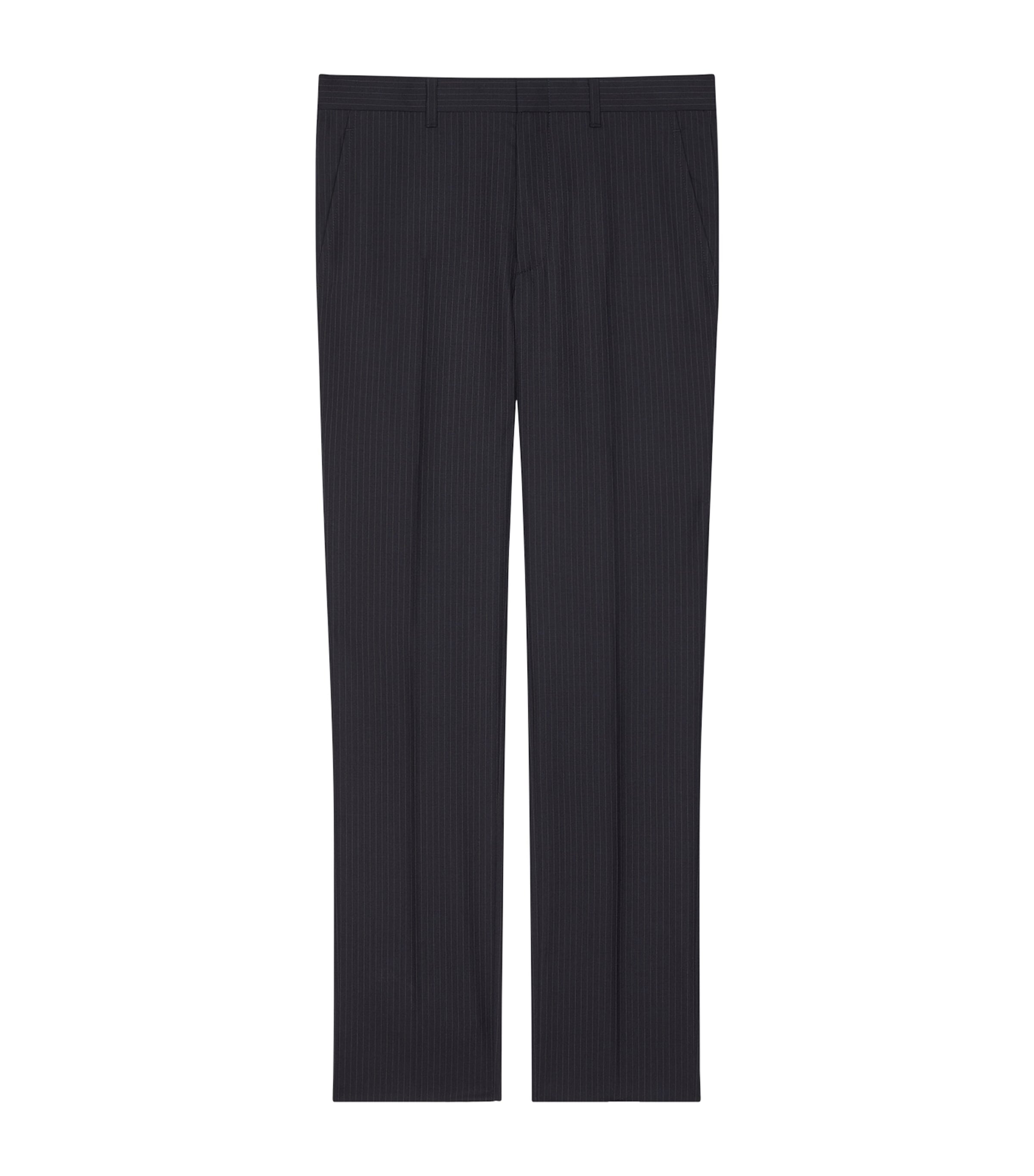 Givenchy Mens Wool Slim Tailored Trousers Image 1