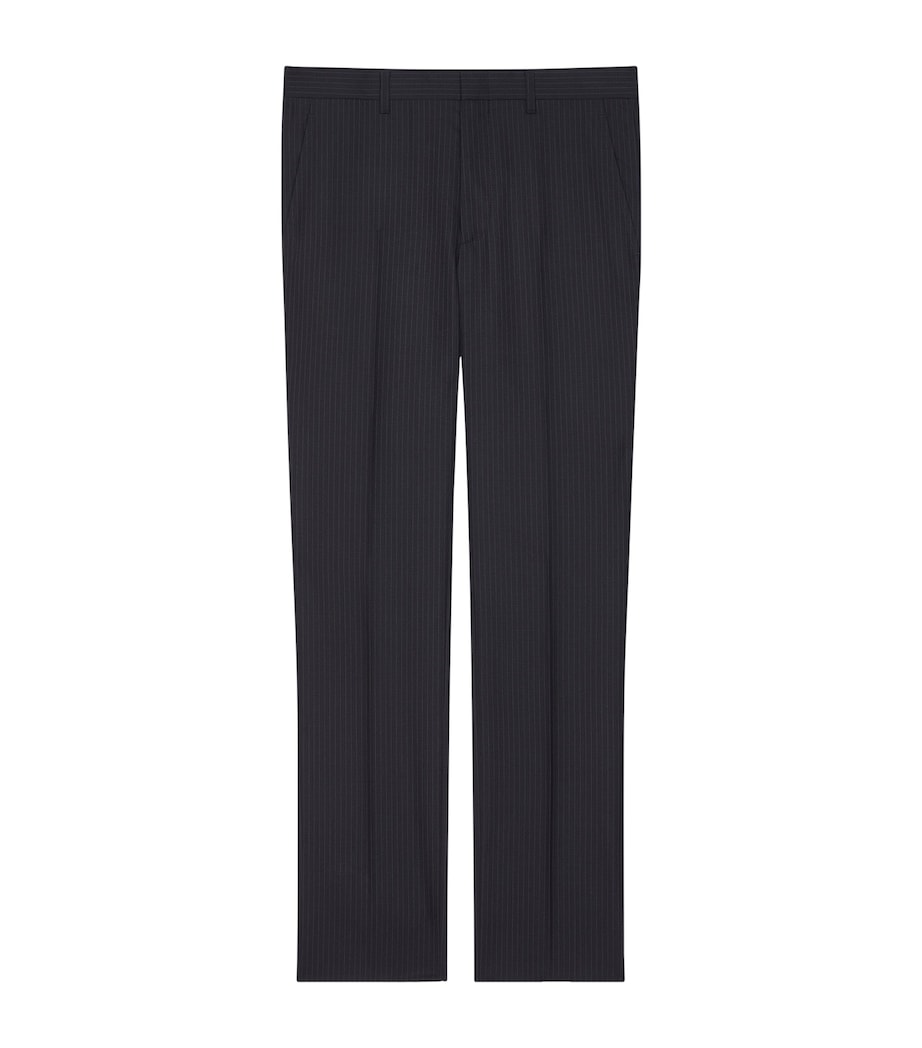 Givenchy Mens Wool Slim Tailored Trousers Image 1
