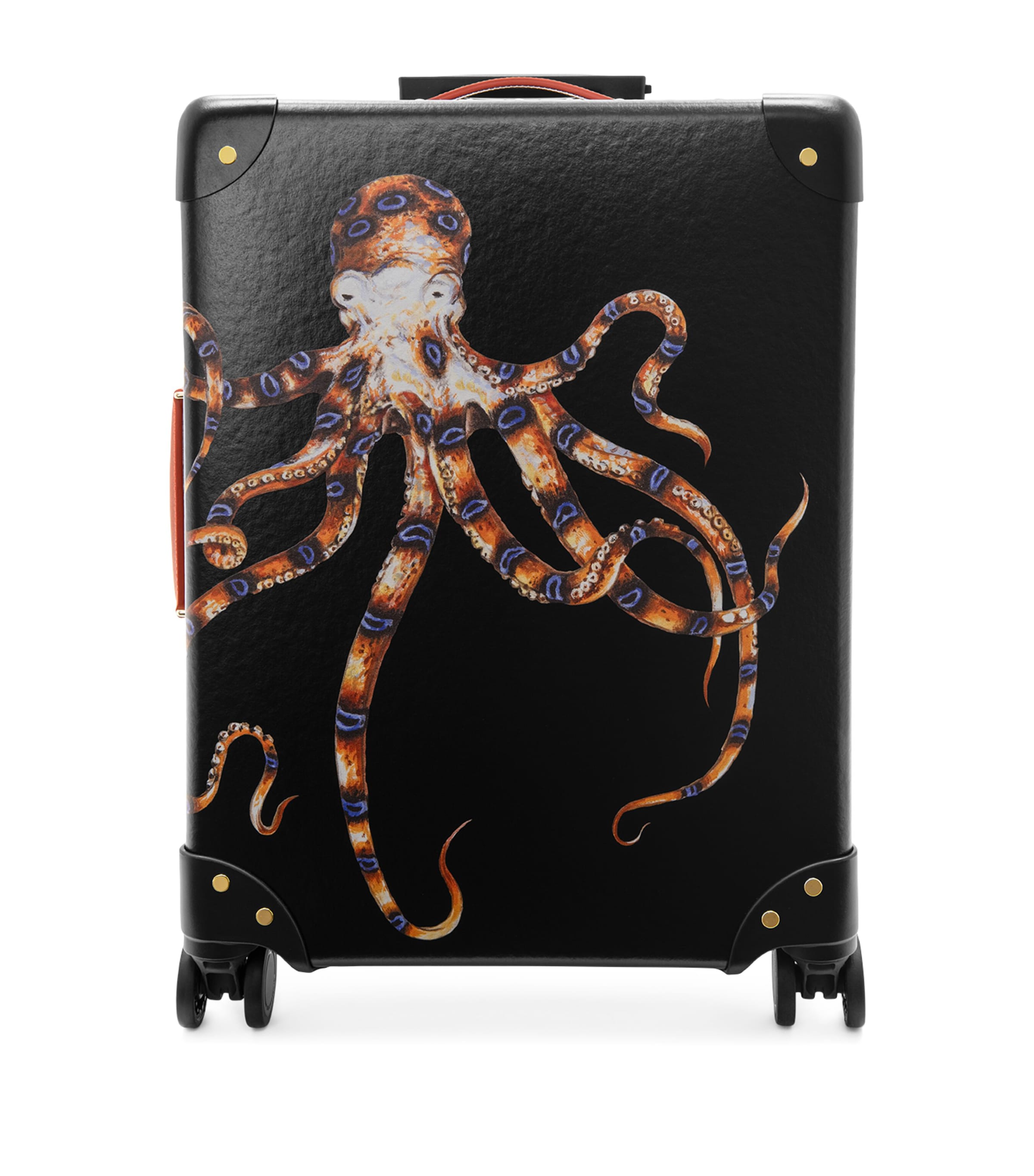Globe-trotter Octopussy 4-wheel Suitcase In Black