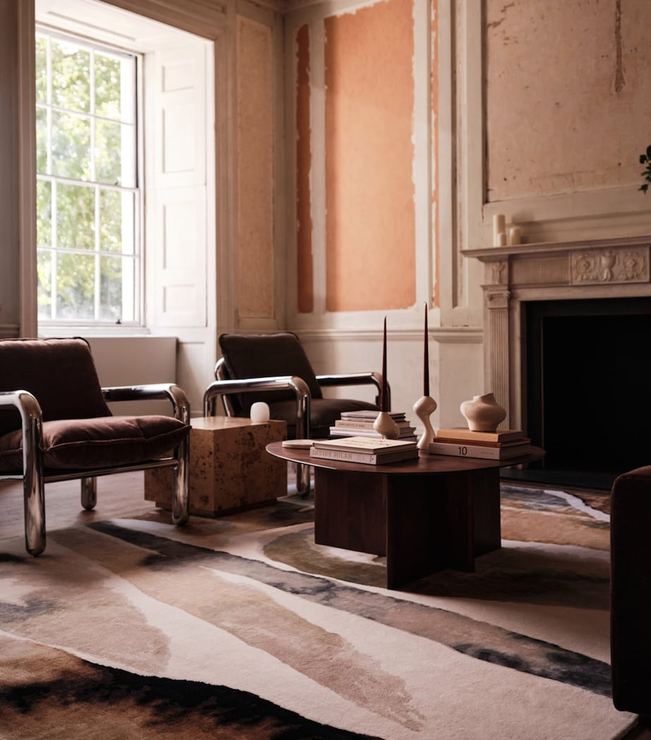 Wool-Silk Kali Umber Rug (3.05m x 2.44m) NEUTRAL Image 5