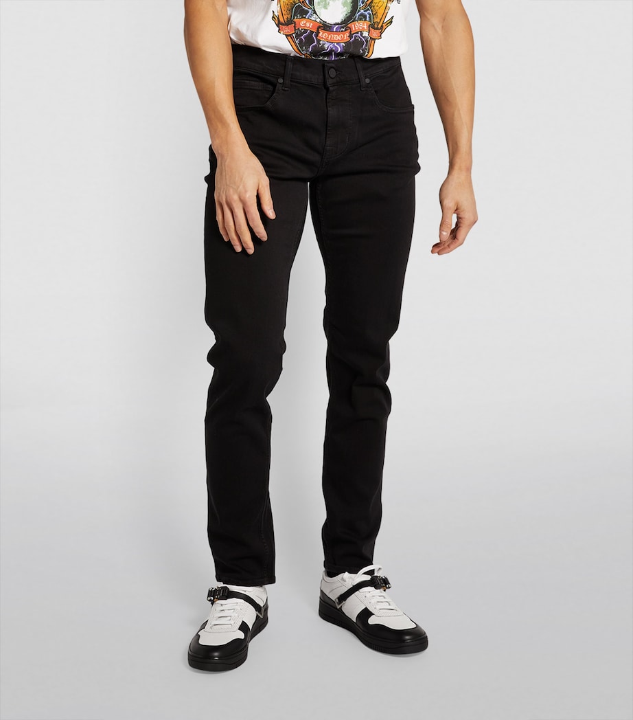Slimmy Tapered Lux Performance Plus Jeans BLACK Image 3