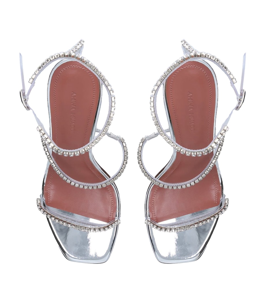 Embellished Gilda Glass Sandals 95 OTHER Image 5