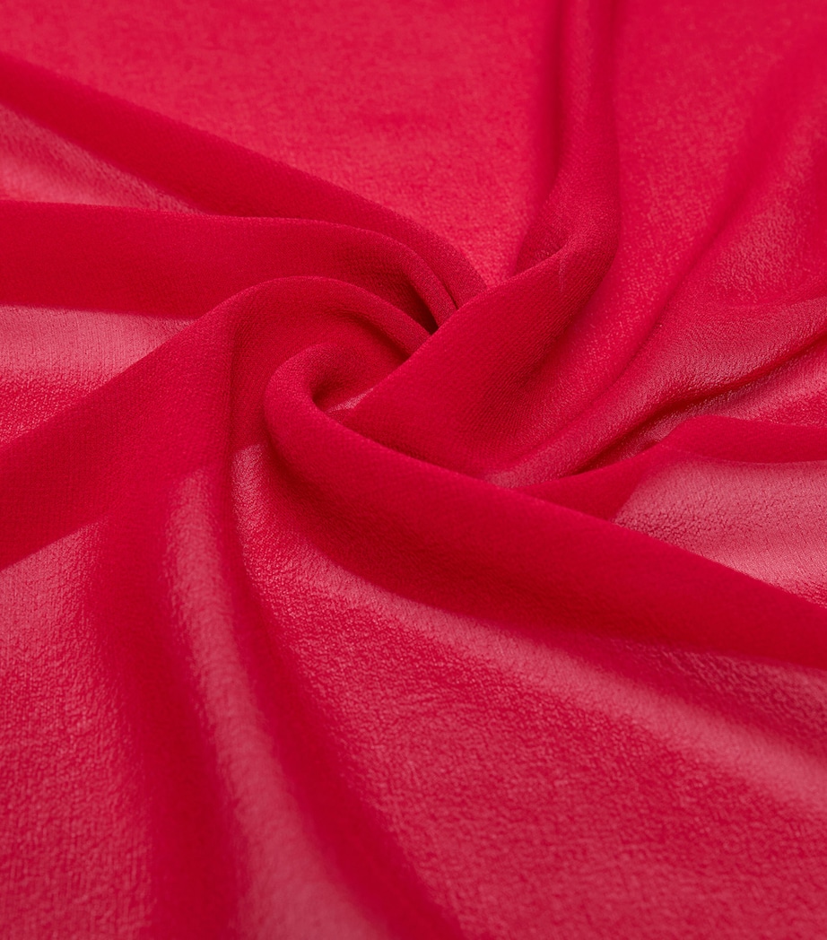 Silk Scarf GERANIUM Image 3