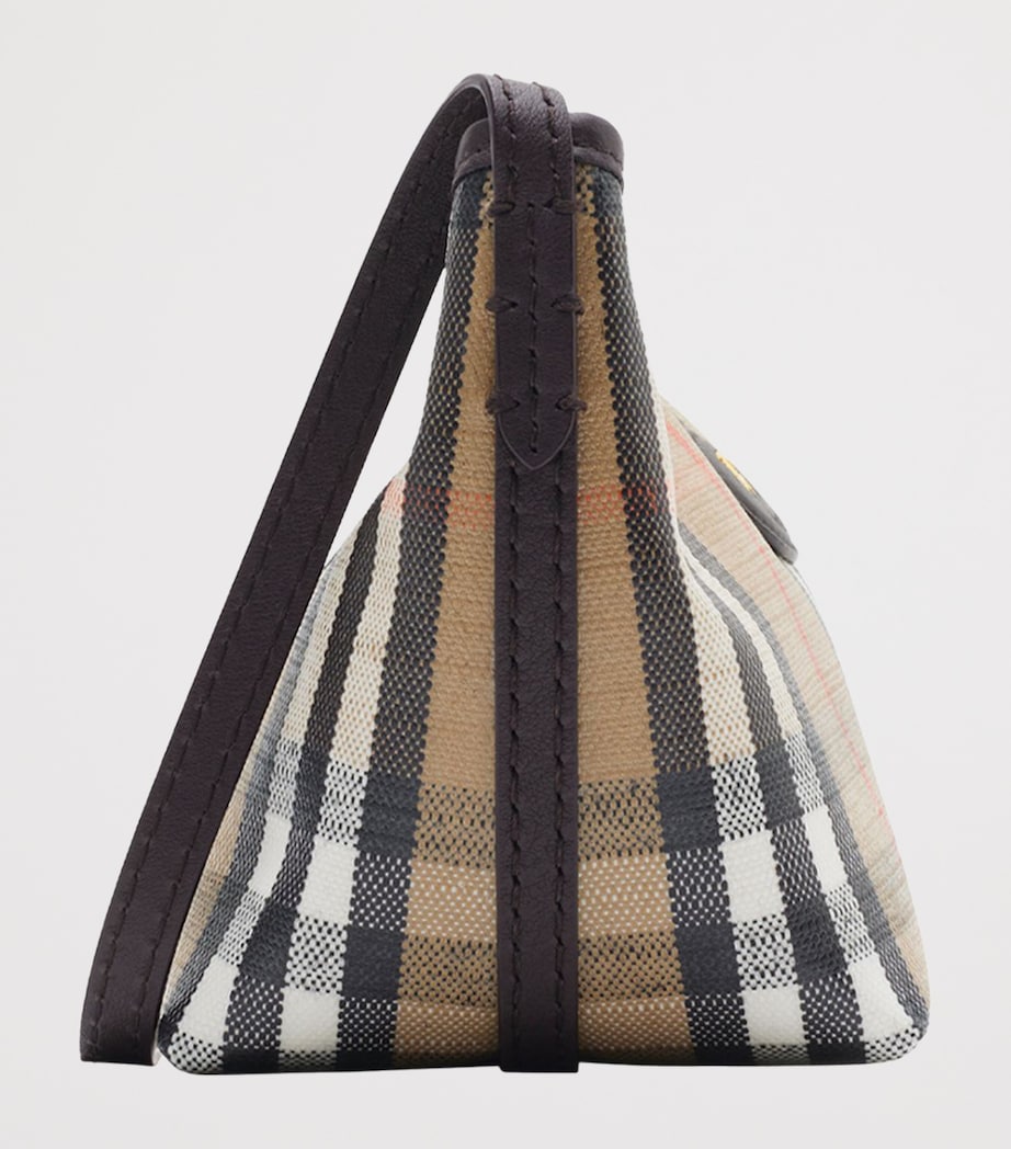 Mini Check Shoulder Bag SAND Image 4