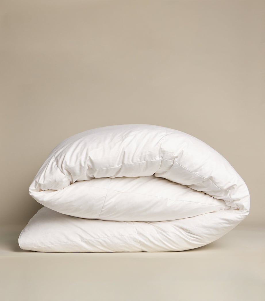 Double Thermal Balance Mattress Protector WHITE Image 1