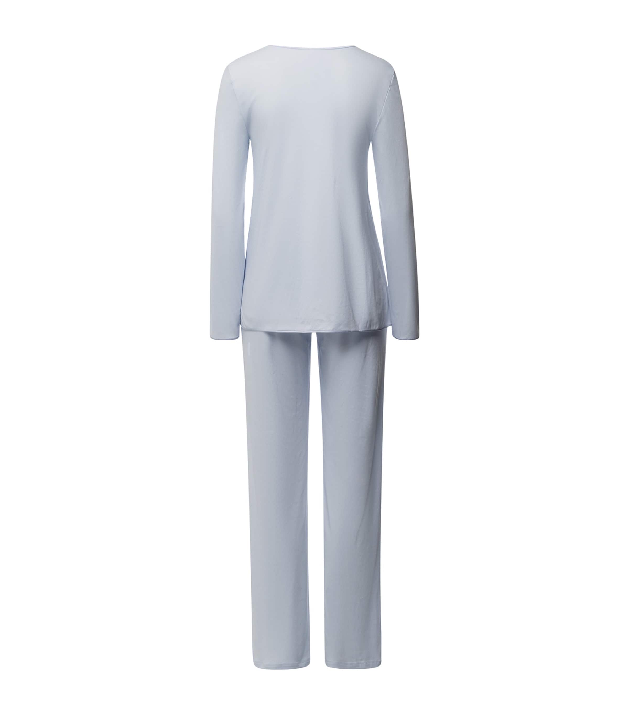 Cotton Long-Sleeve Pyjama Set POWDER BLUE Image 2