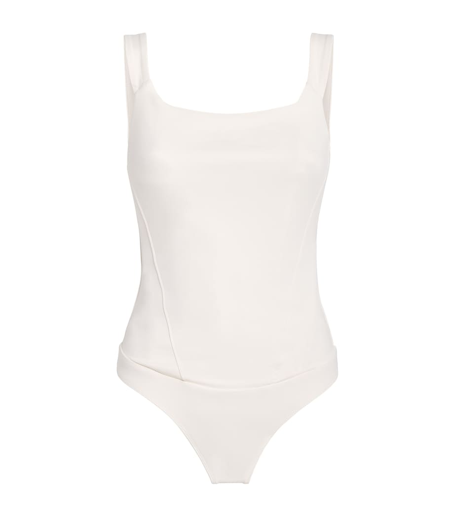 Scuba Corset Bodysuit 001CLOUD WHITE Image 1