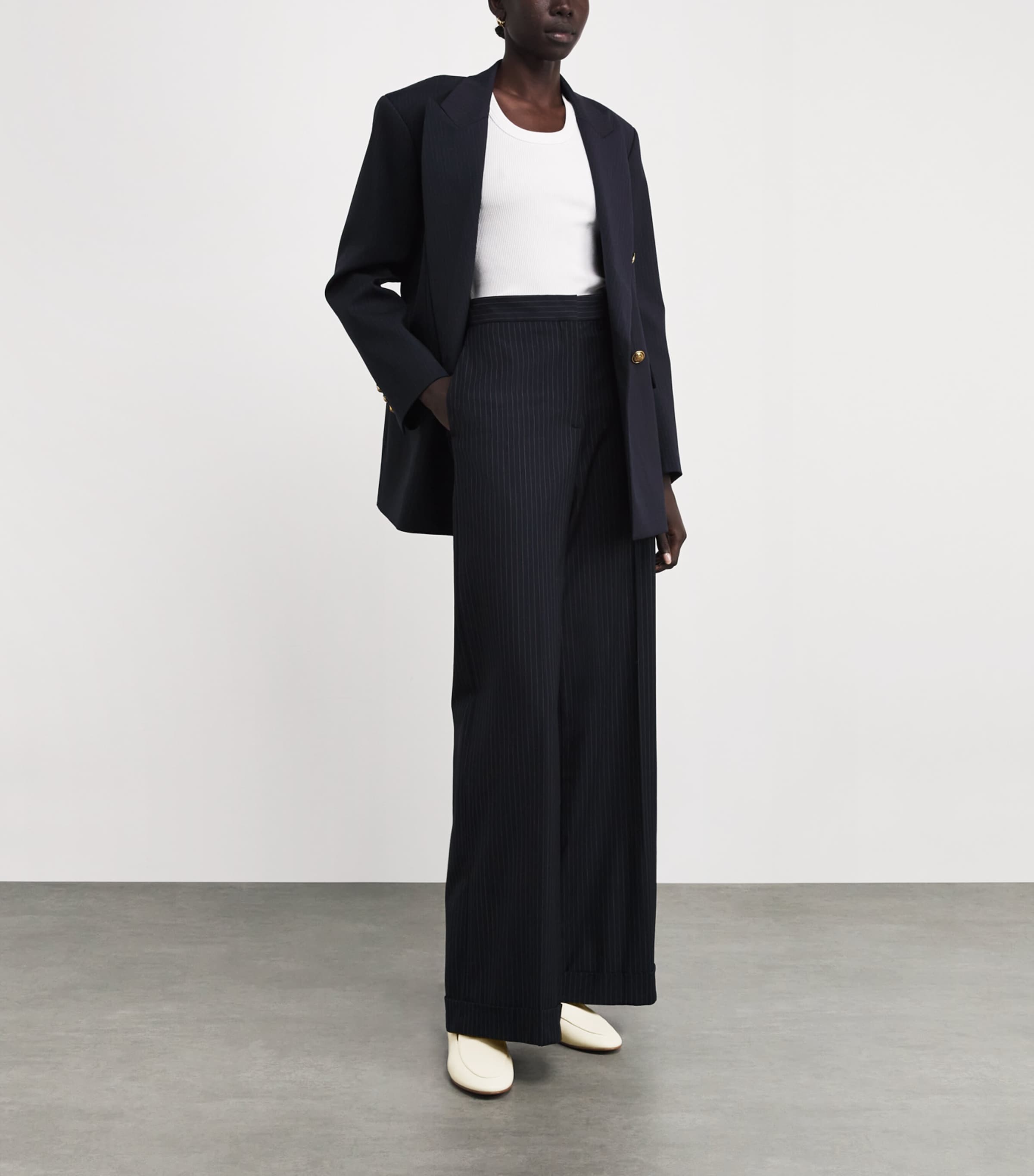 Leather Gio Loafers WHITE Image 5