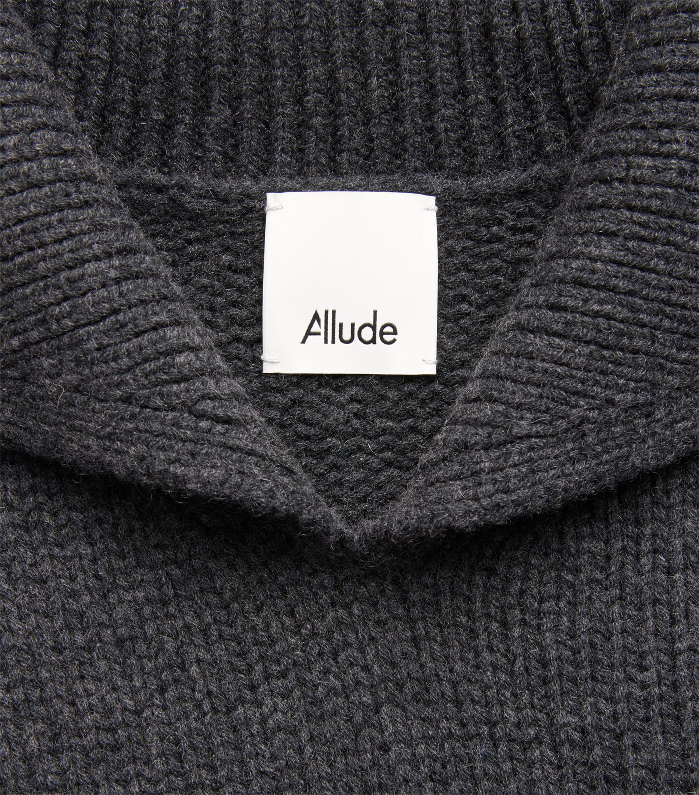 Allude Mens Cashmere Collared Sweater Image 6