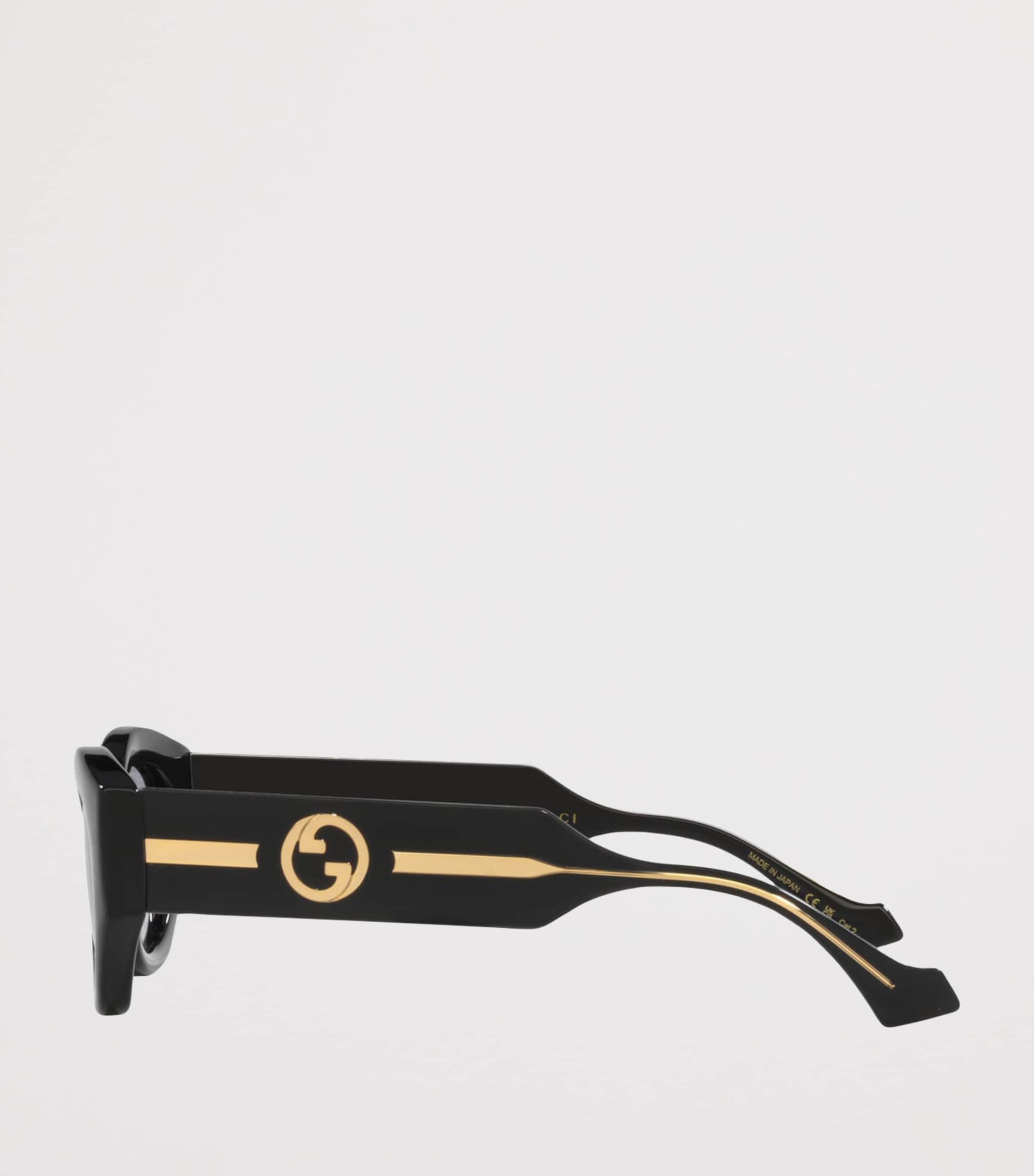 Gucci Injected Oval Sunglasses Image 3