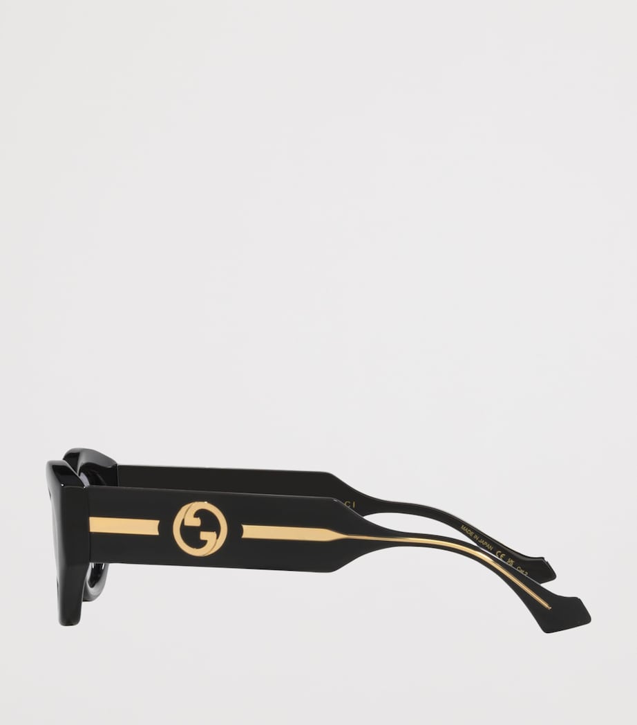 Gucci Injected Oval Sunglasses Image 3