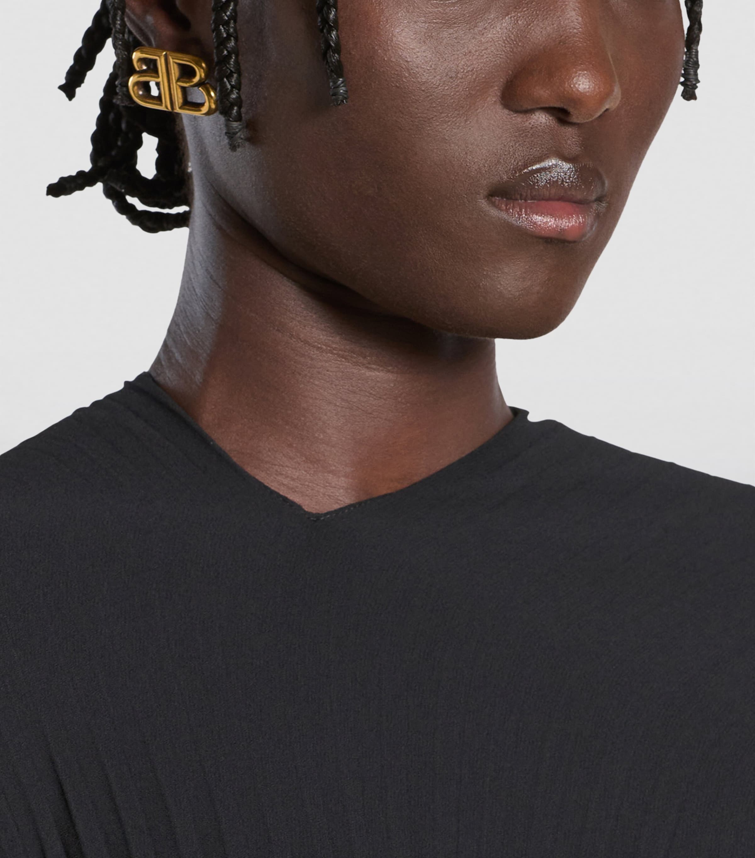 Balenciaga Monaco BB Stud Earrings Image 3