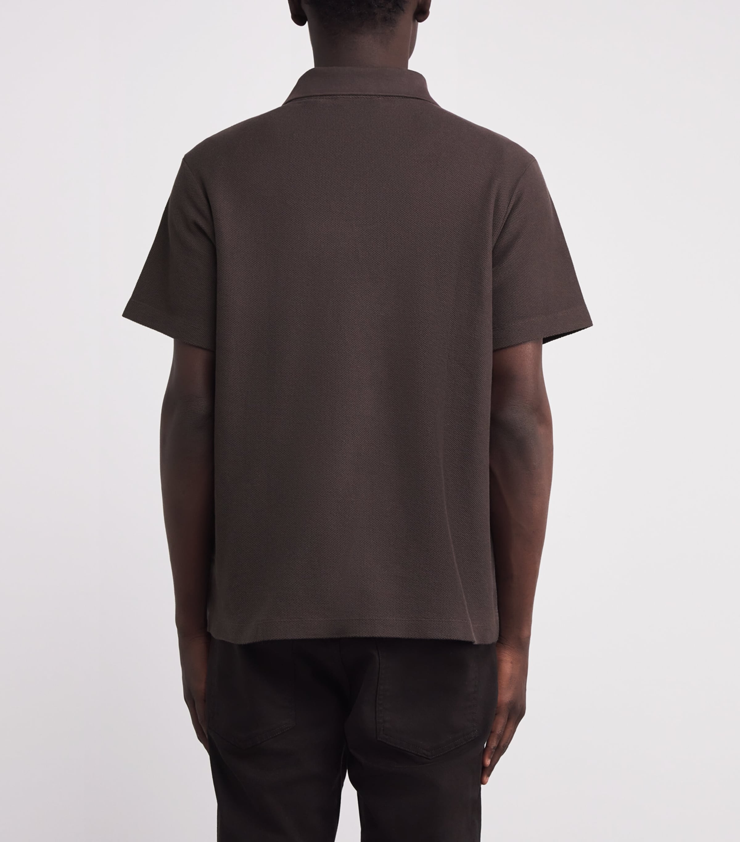 Cotton Polo Shirt DKBR Image 4