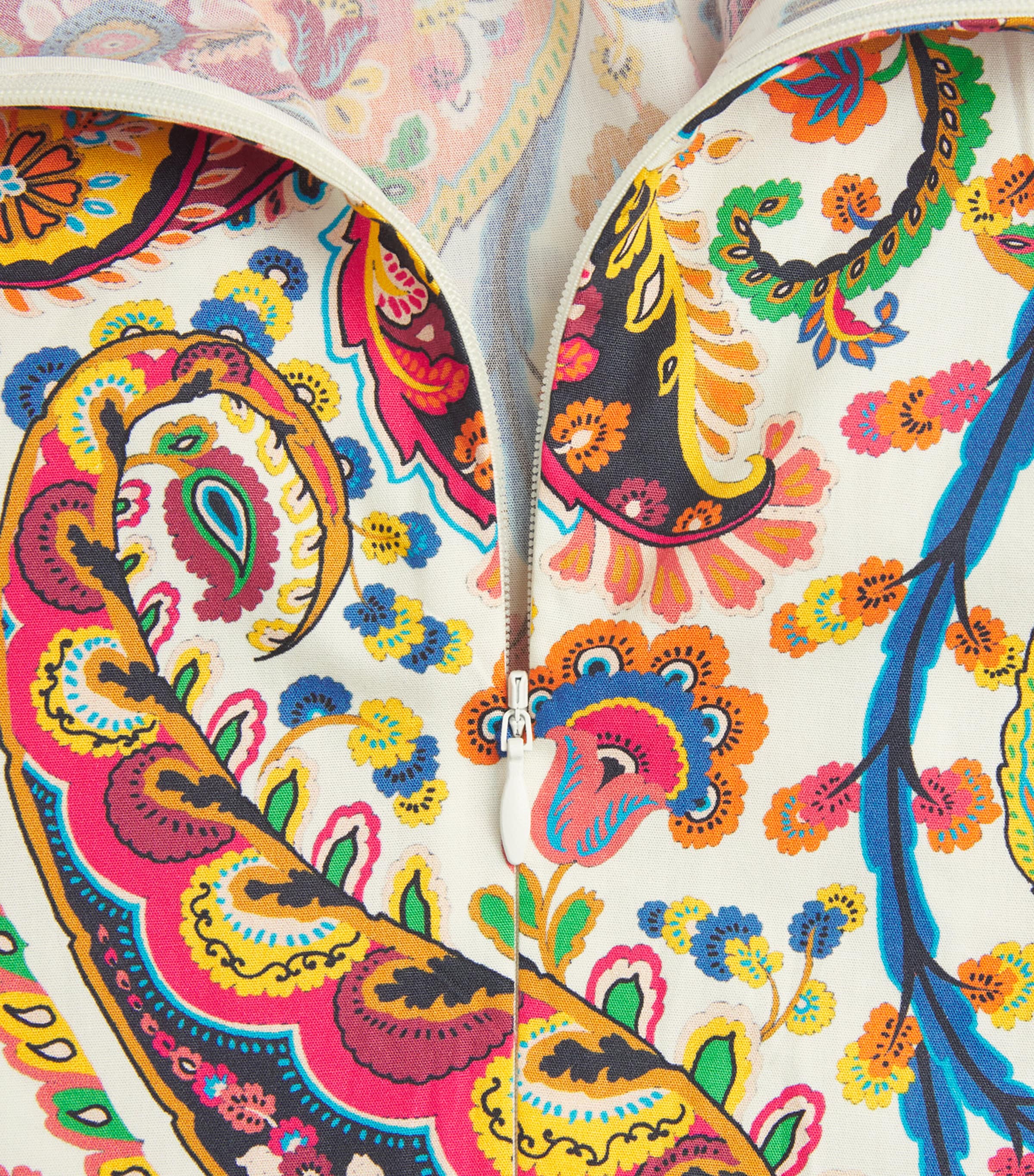 Cotton Paisley Maxi Dress X0800 Image 5