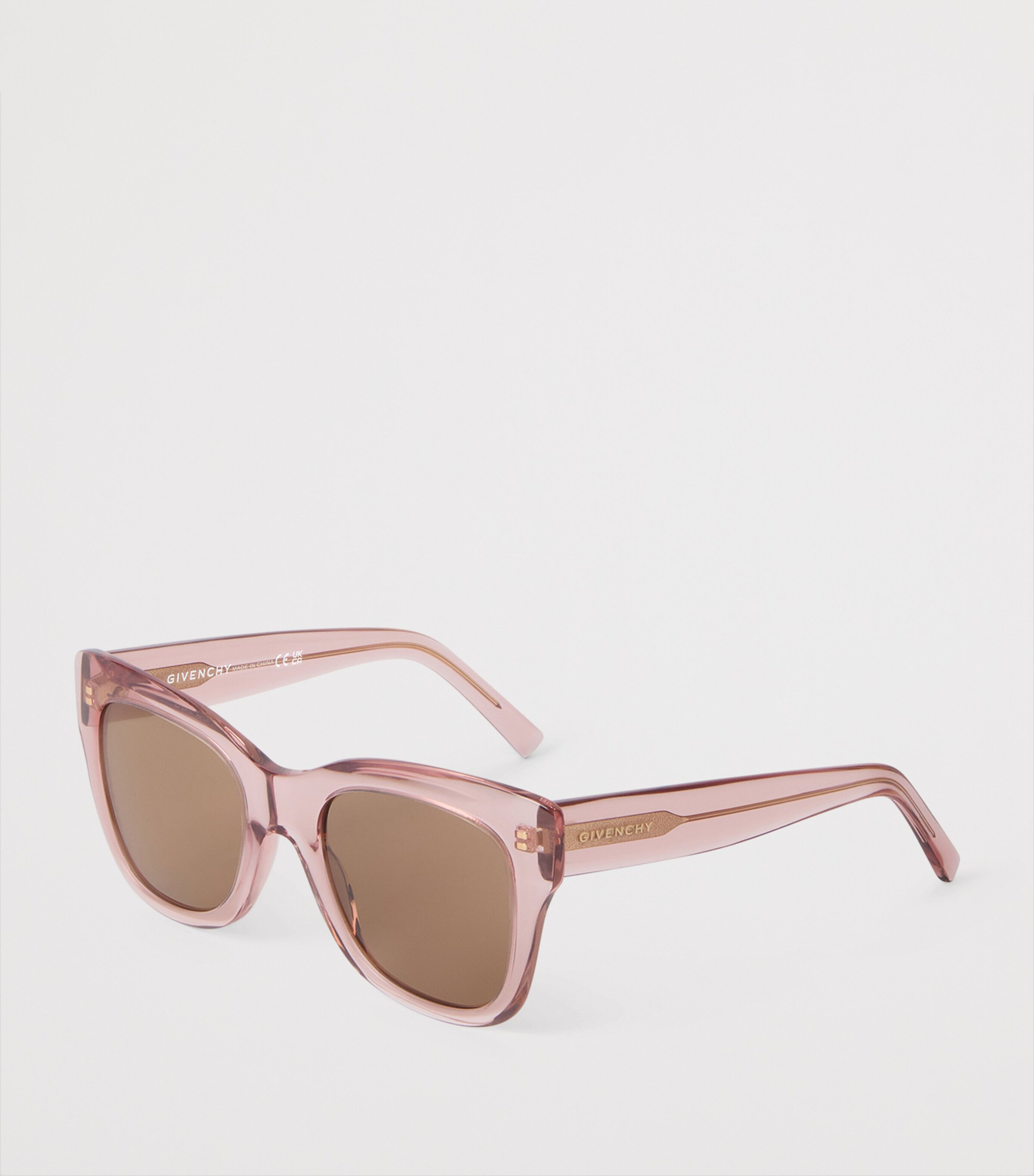Acetate City Sunglasses LIGHT PINK Image 2