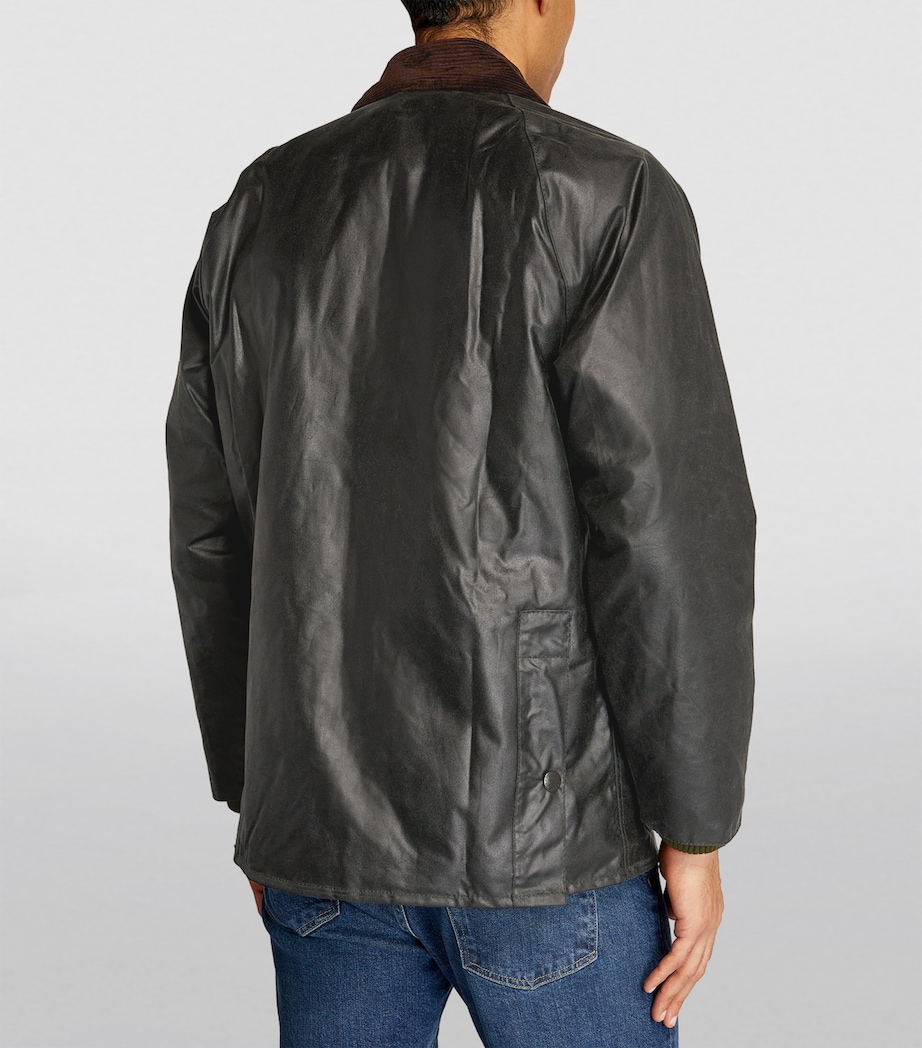Waxed Bedale Jacket SAGE Image 4