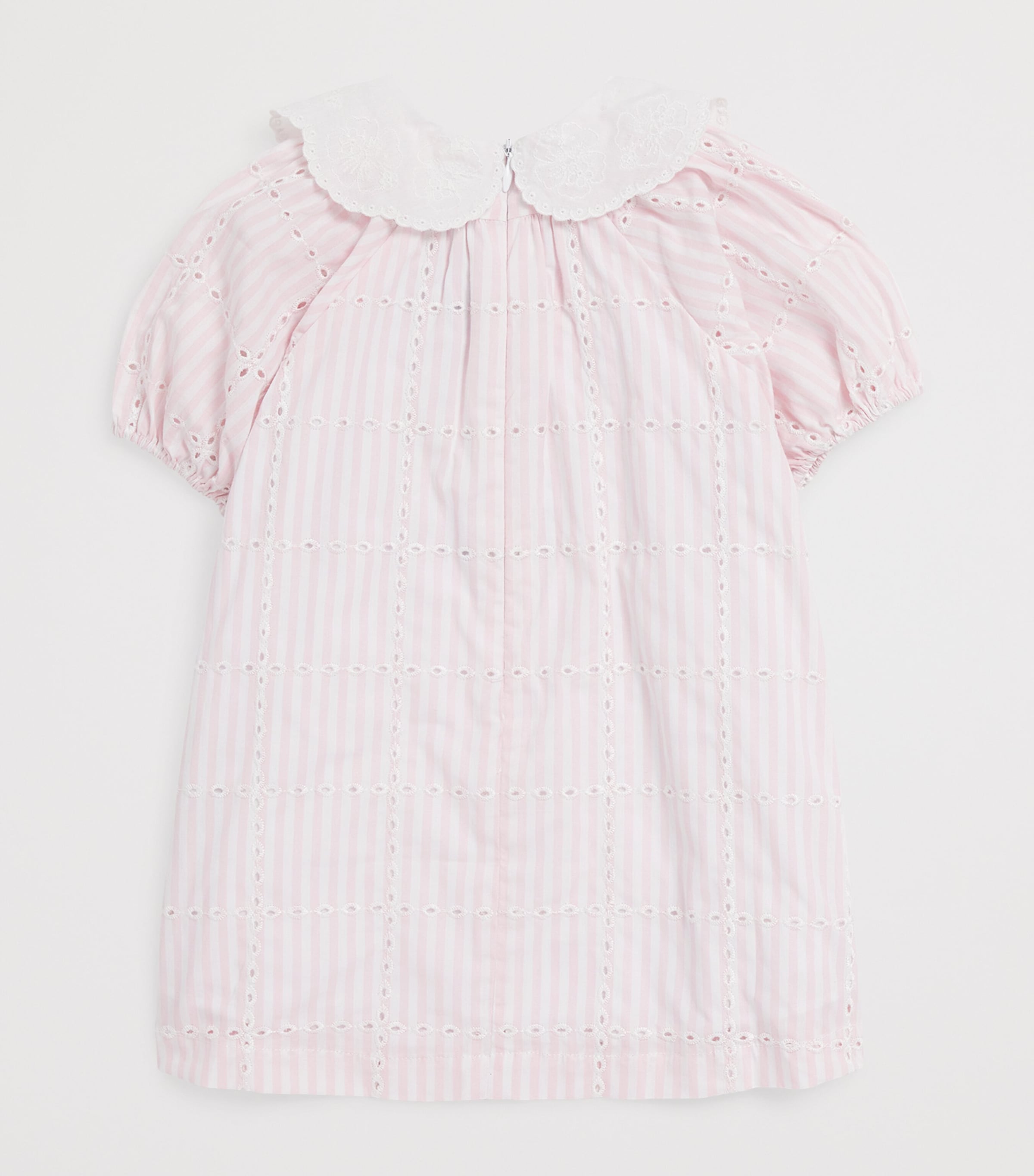 Cotton Stripe Dress (3 Months – 4 Years) 32AZALÉE Image 2
