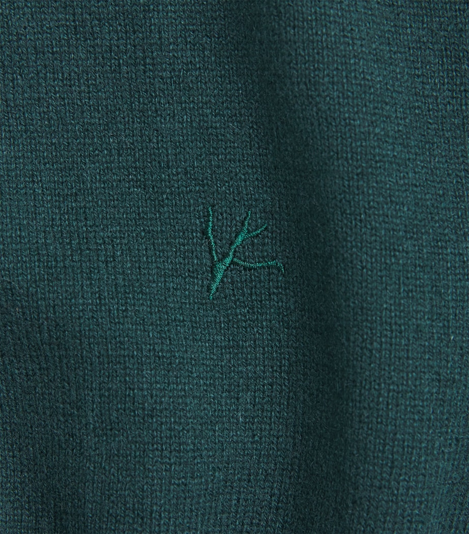 Isaia Mens Wool Rollneck Sweater Image 2