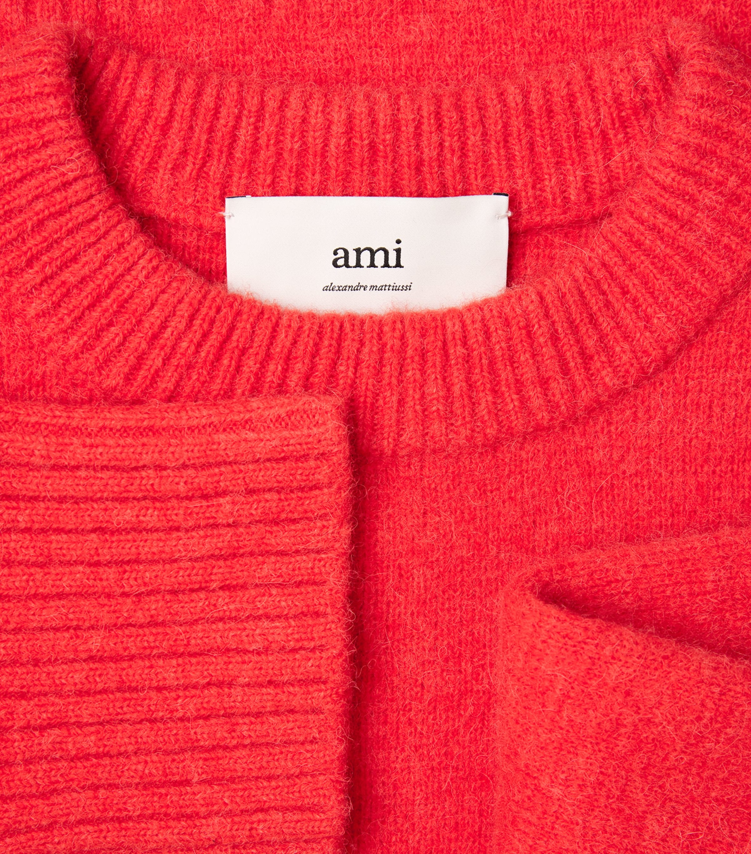 Alpaca-Blend Ami de Coeur Sweater 6041 - ROUGE Image 6