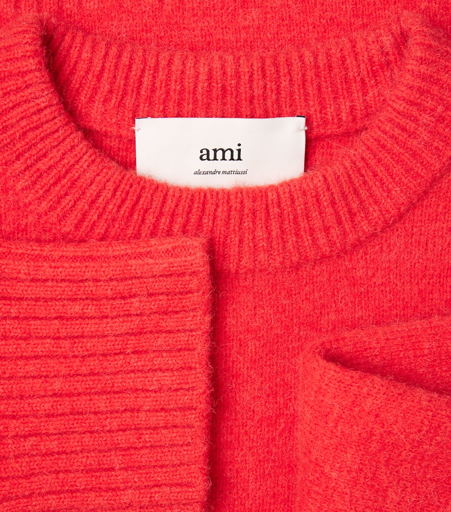 Alpaca-Blend Ami de Coeur Sweater 6041 - ROUGE Image 6