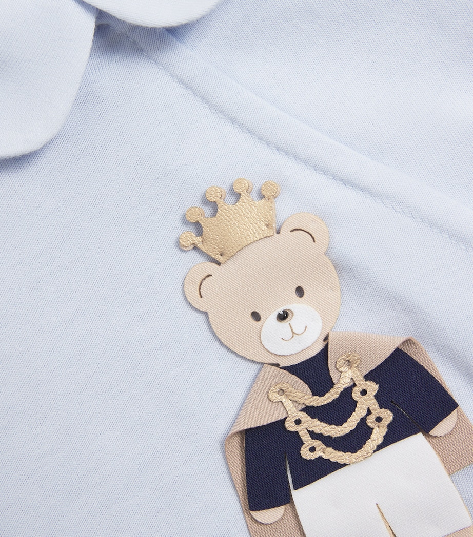 Cotton Royal Bear All-In-One (1-12 Months) A05LIGHT BLUE Image 3