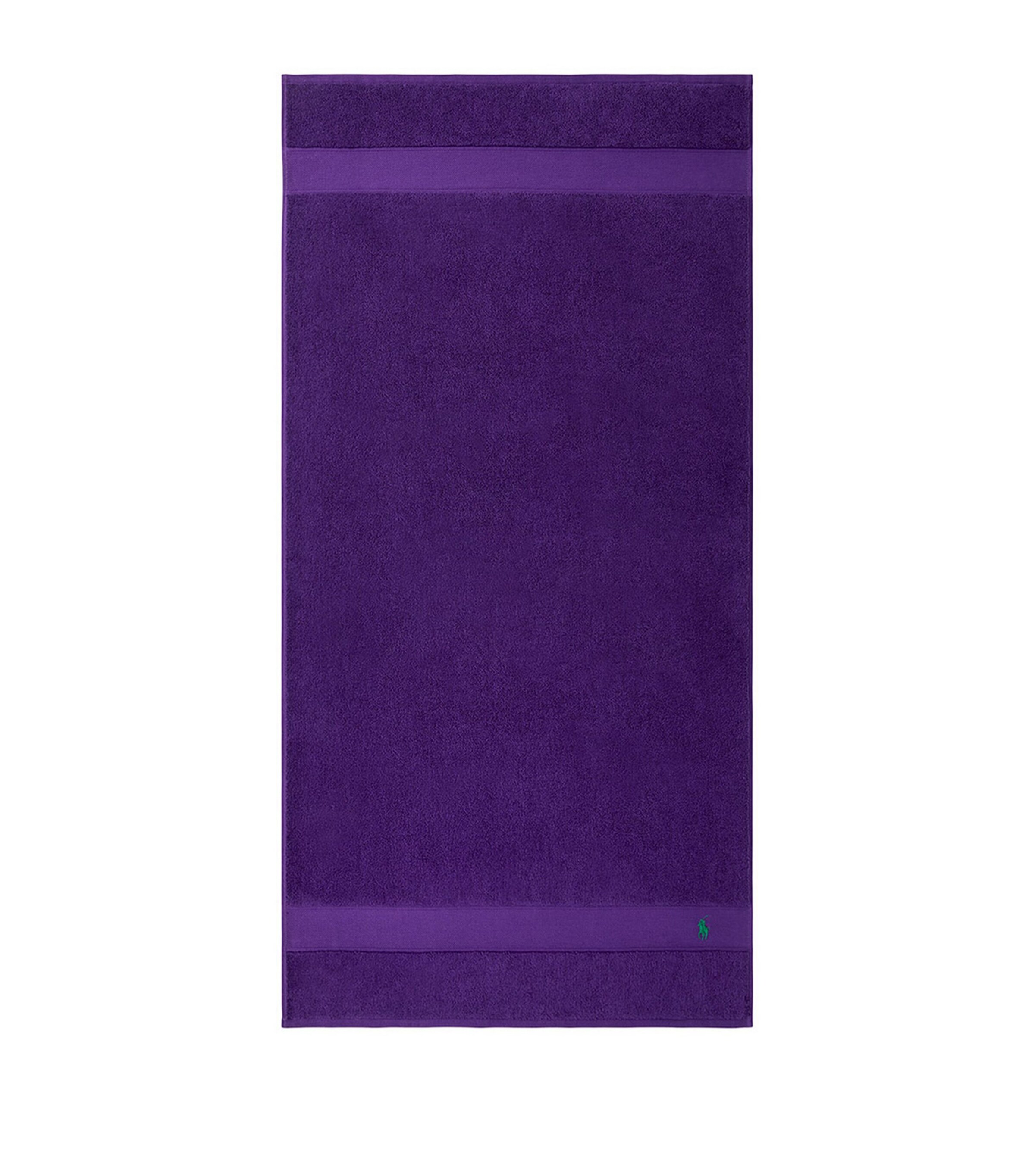 Polo Player Bath Towel (70cm x 140cm) CHALET PURPLE Image 5