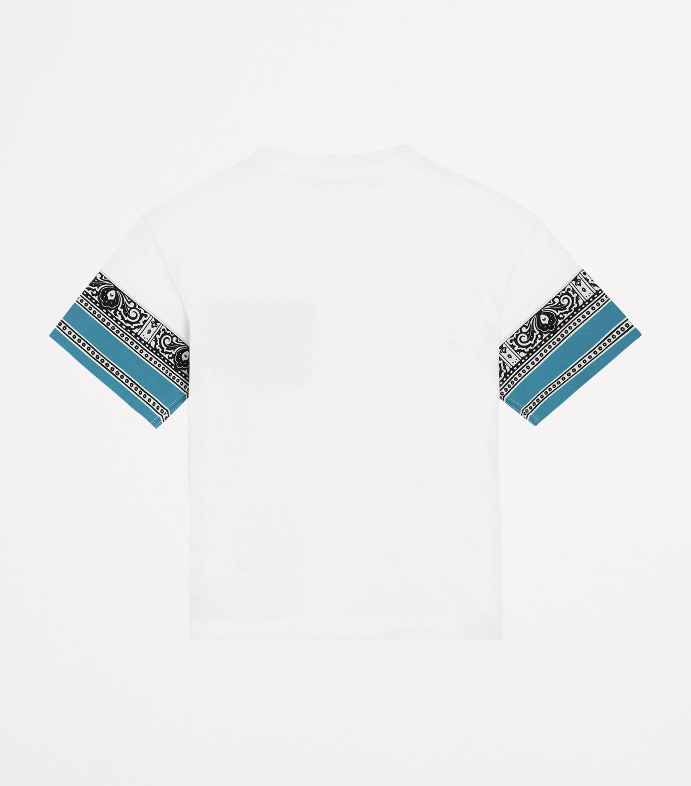 Bandana Patchwork T-Shirt (3-30 Months) HT5IK-BLUETTE Image 2