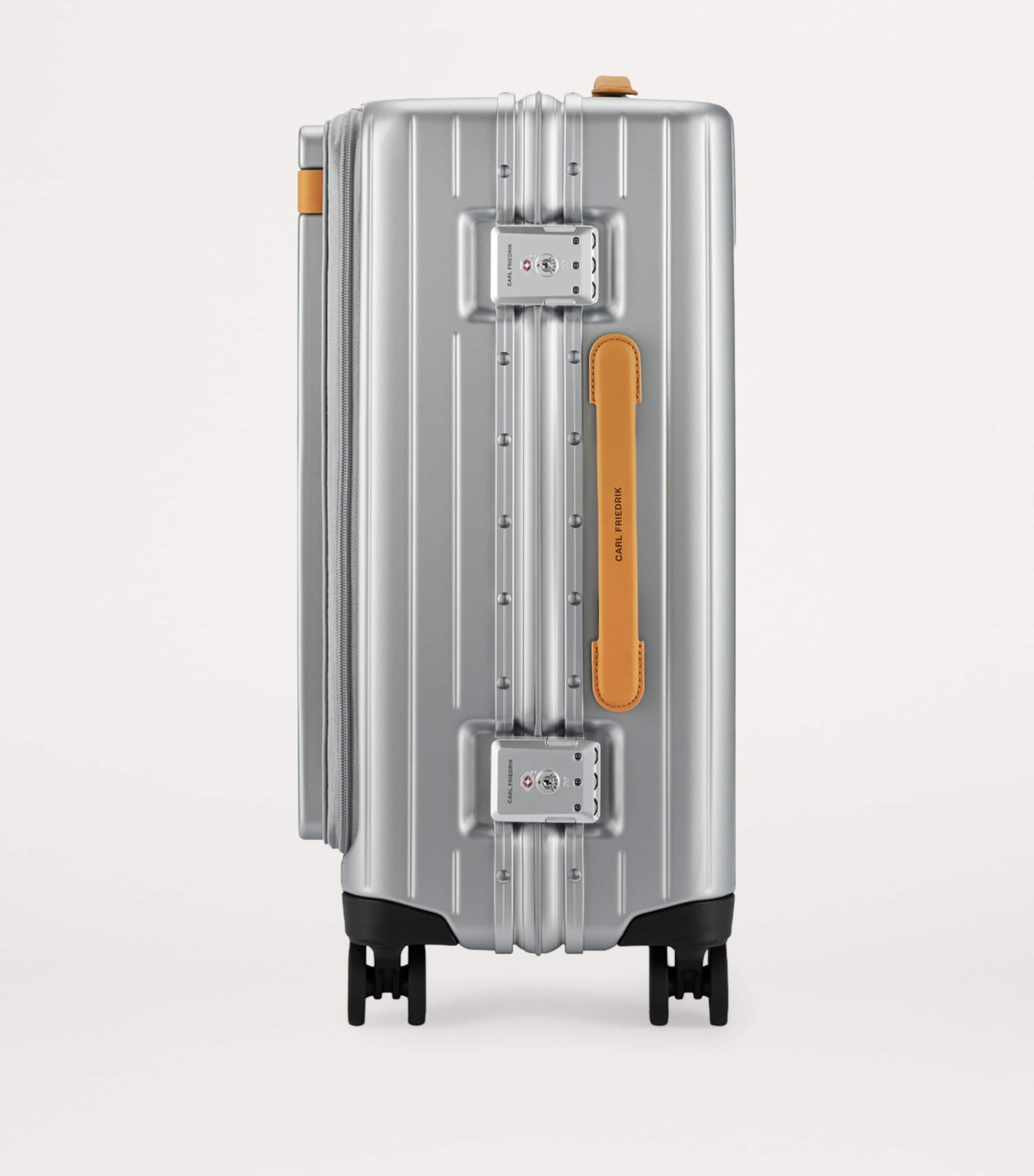 The Carry-On Pro Suitcase (55cm) LIGHT GREY TAN Image 5
