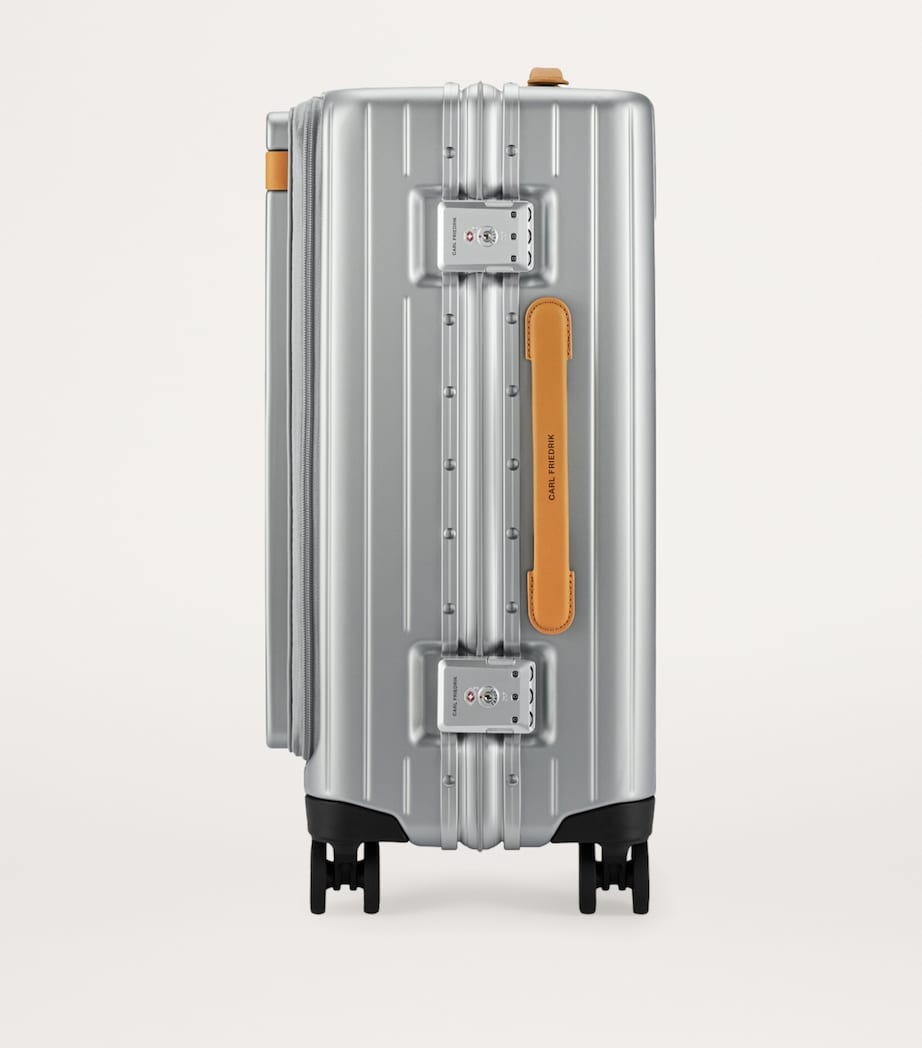 The Carry-On Pro Suitcase (55cm) LIGHT GREY TAN Image 5