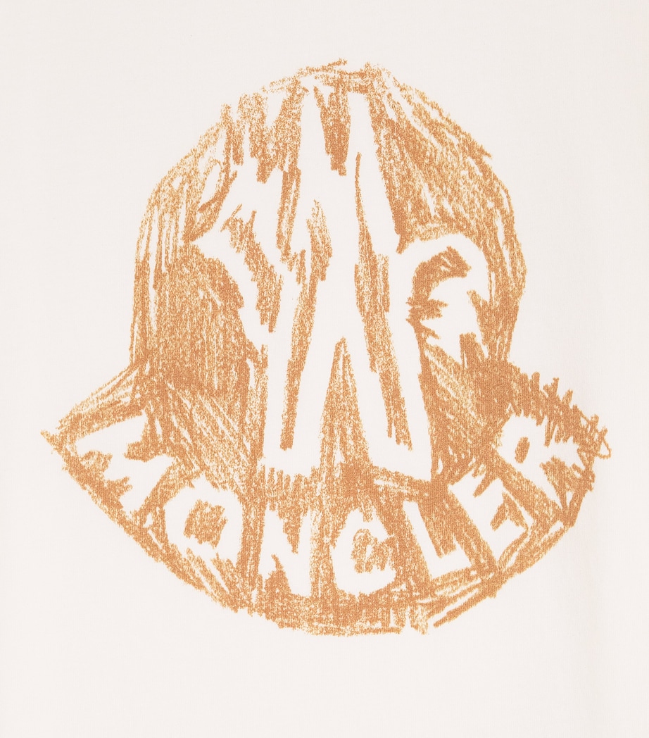 Moncler Enfant Cotton Logo T-Shirt (8-10 Years) Image 3