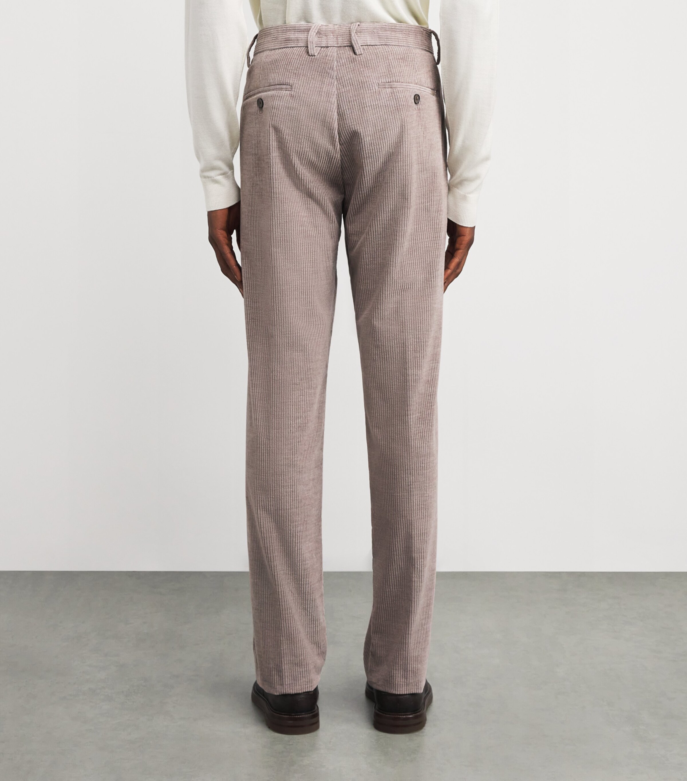 Cotton-Cashmere Corduroy Chinos 33FUNGO Image 4