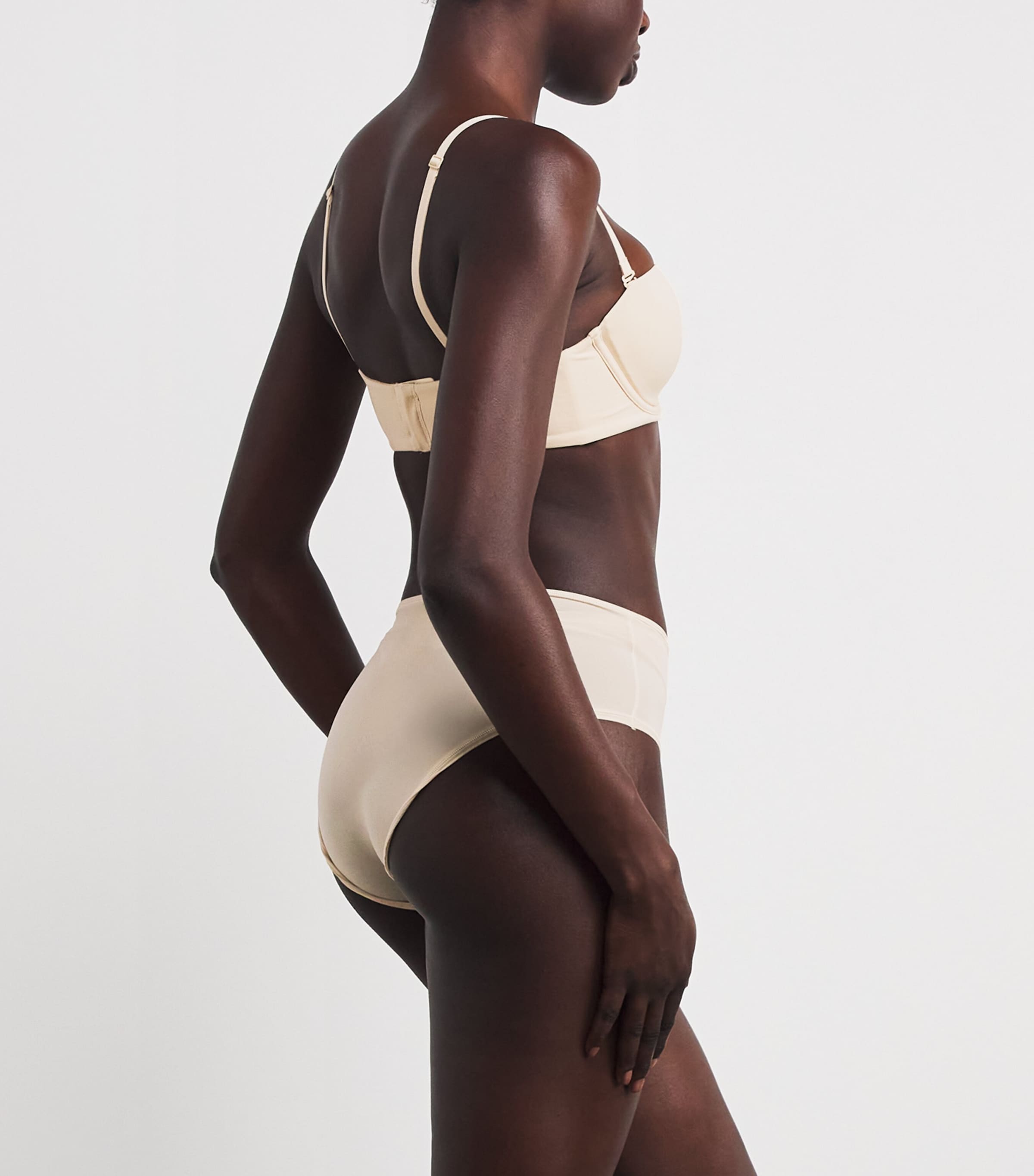 Fits Everybody High-Rise Thong SAND Image 3