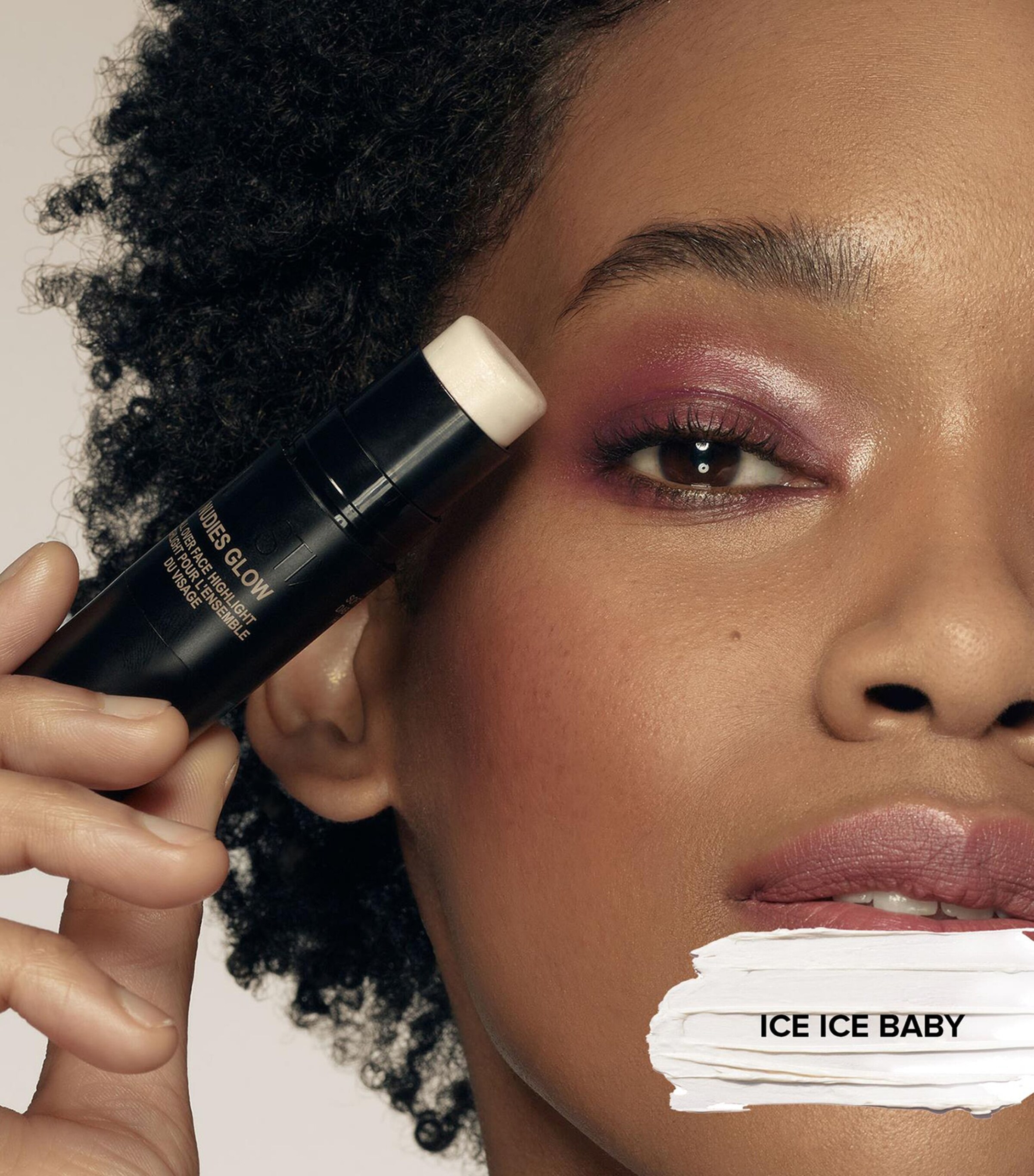 Nudies Glow Highlighter ICE ICE BABY Image 4