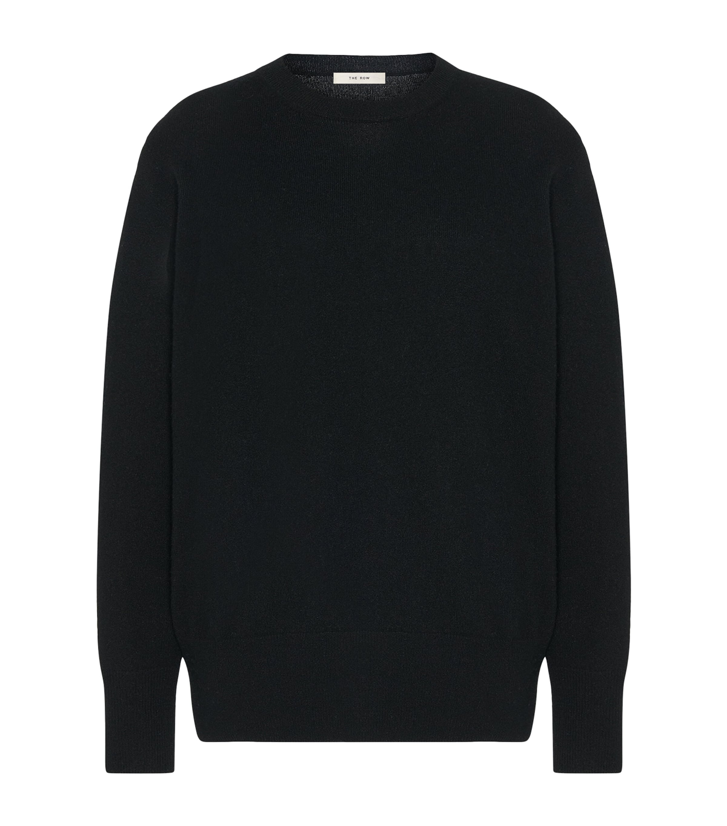 The Row Leilani Cashmere Sweater In Black