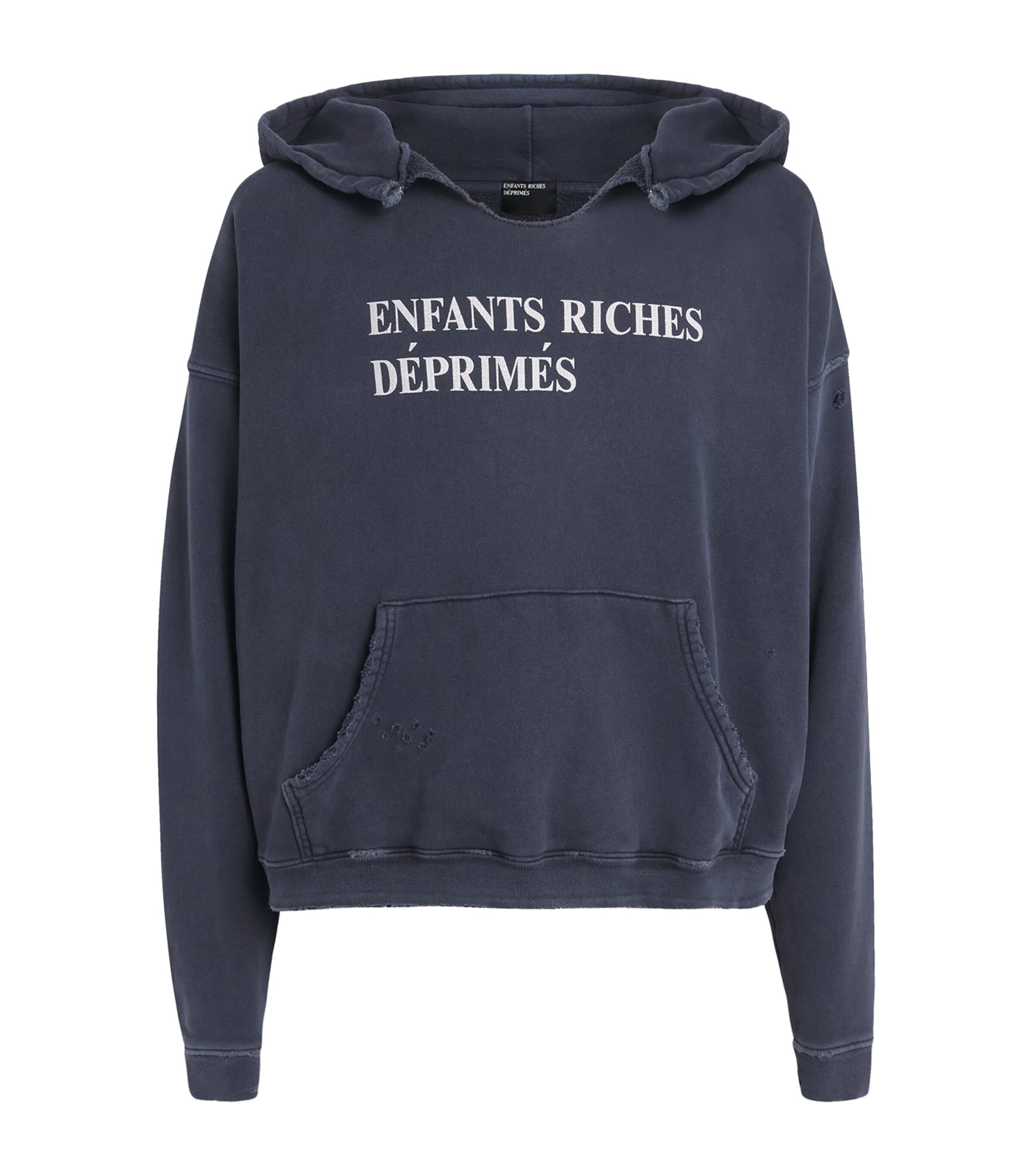 正規品 Enfants Riches Deprimes Enfants Riches Déprimés Cotton Distressed Logo Hoodie