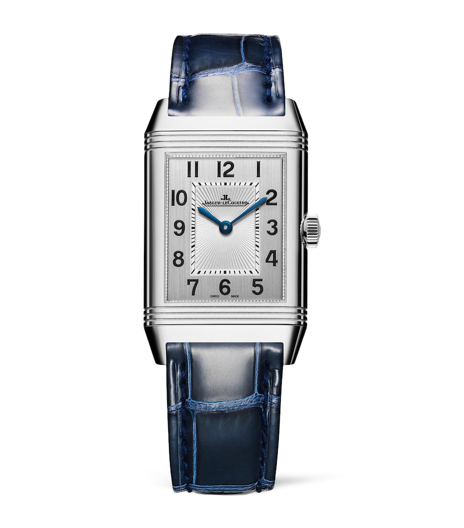Stainless Steel and Diamond Reverso Classic Duetto Watch 24.4mm STAINLESS STEEL Image 4