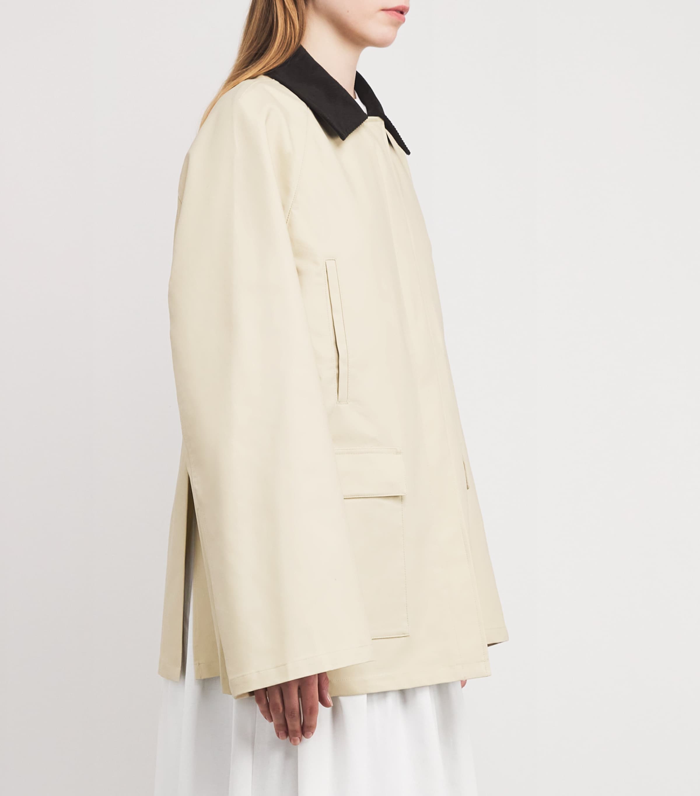Toteme Womens Corduroy-Collar Summer Country Jacket Peanut Image 3