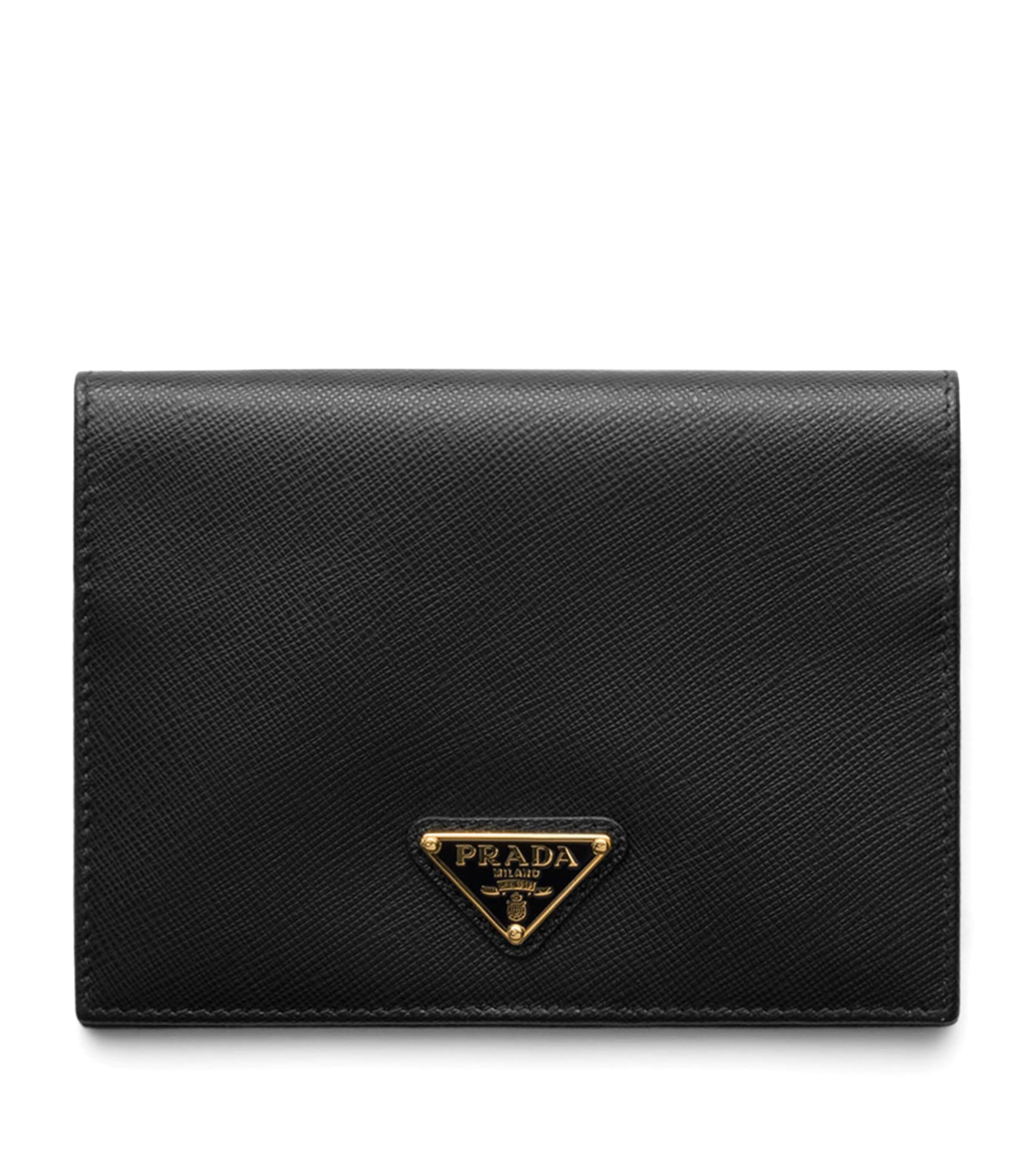Prada Saffiano Leather Passport Holder Image 1