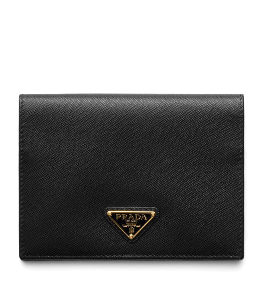 Prada Saffiano Leather Passport Holder Image 1