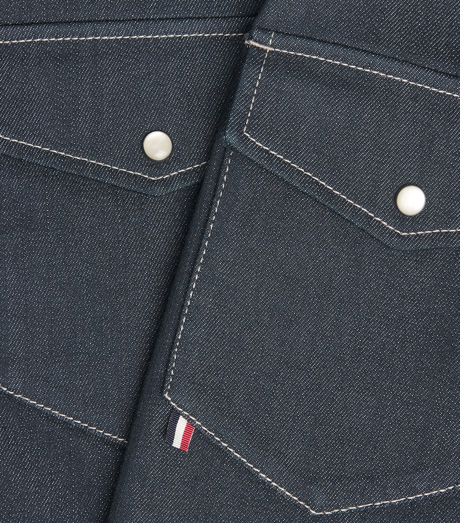 Moncler Mens Denim Shirt Image 6