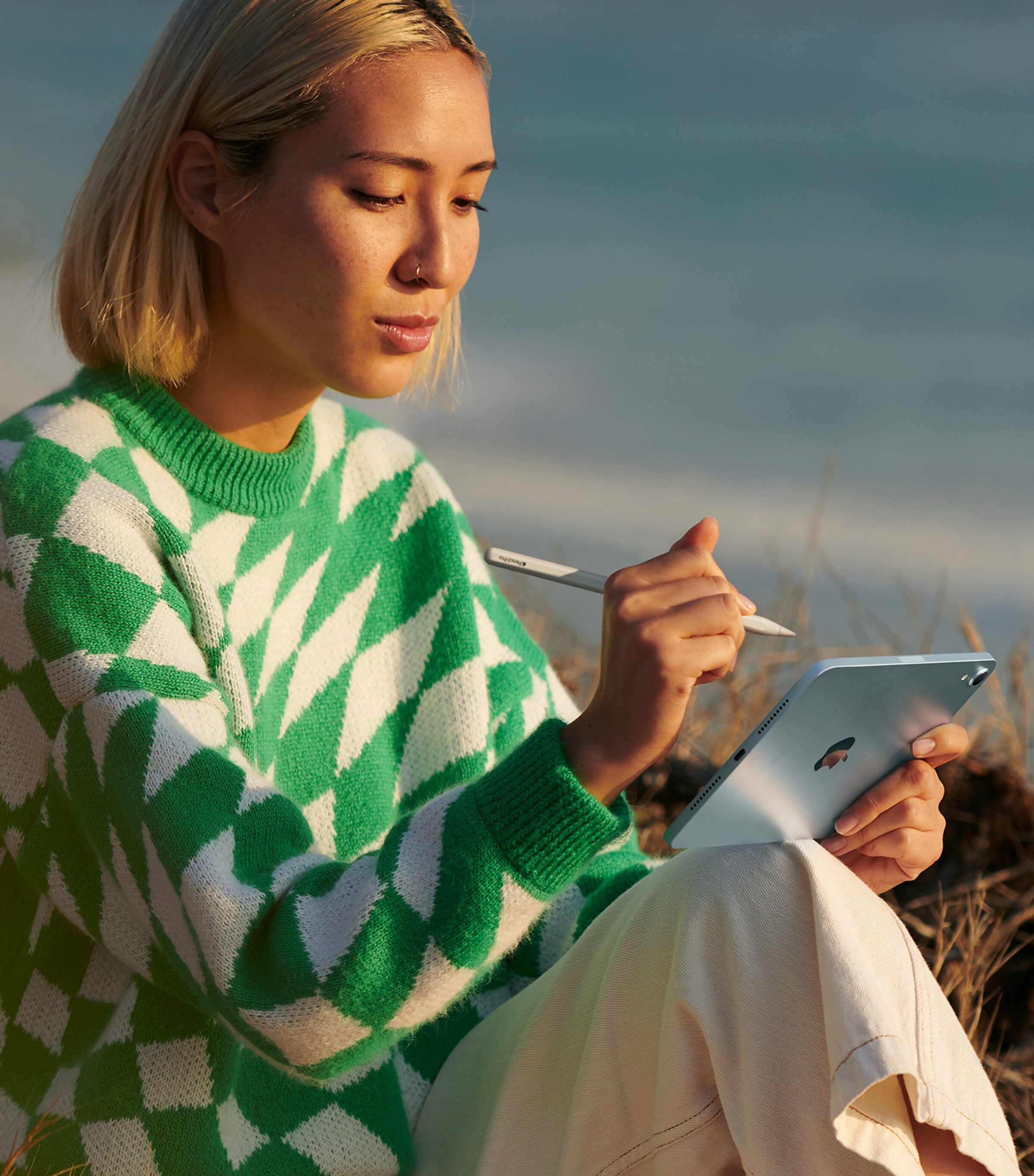 iPad Mini 8.3" Wi-Fi (2024) 256GB - Starlight SILVER Image 5